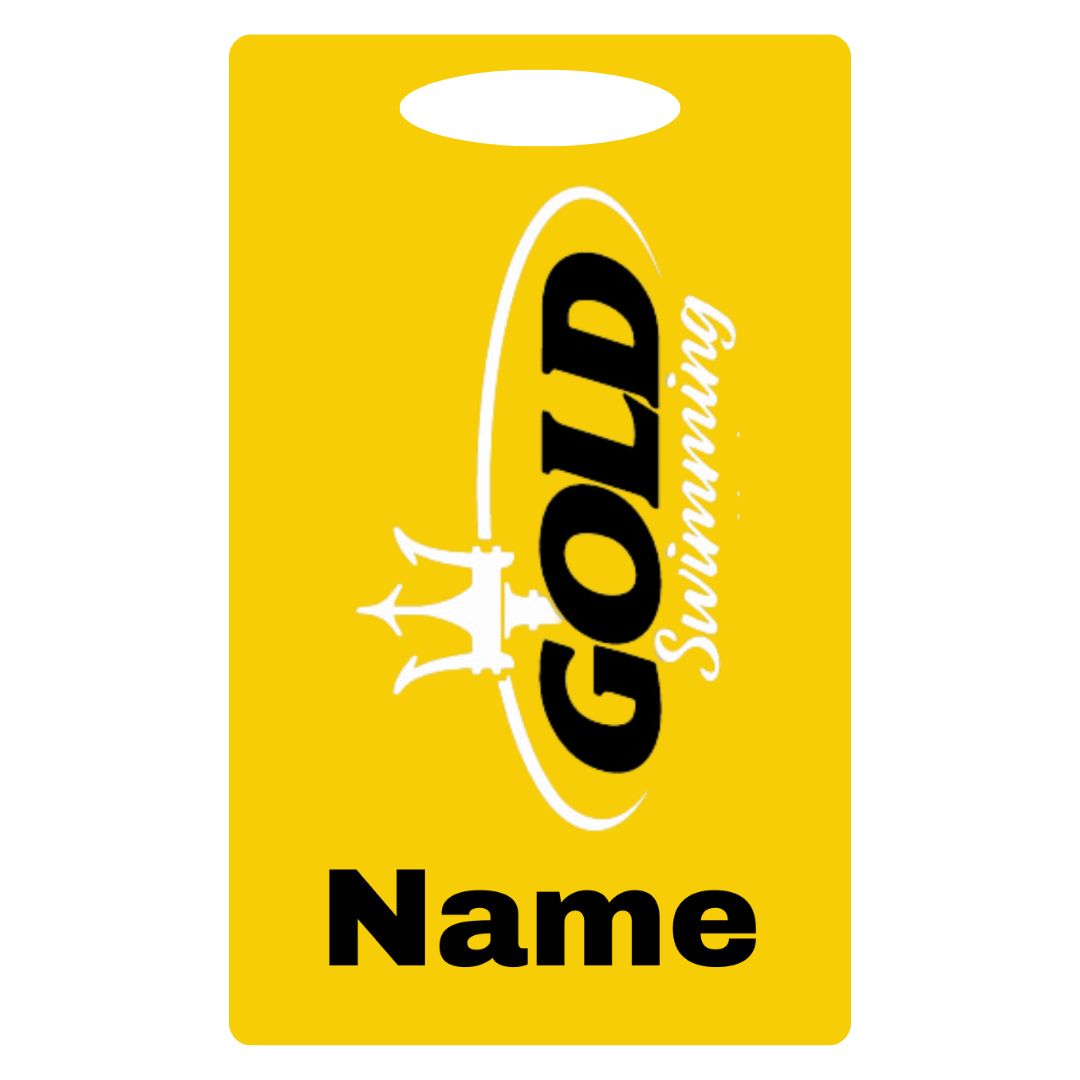 Aluminum Bag Tag (Customized) - Chattahoochee Gold