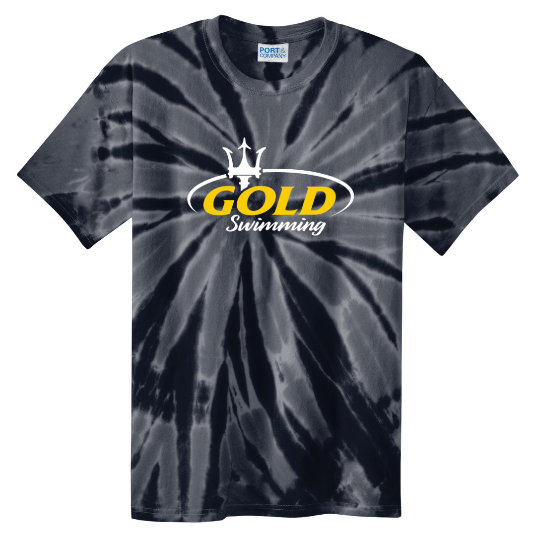 Tie Dye Short Sleeve T-Shirt (Customized) - Chattahoochee Gold