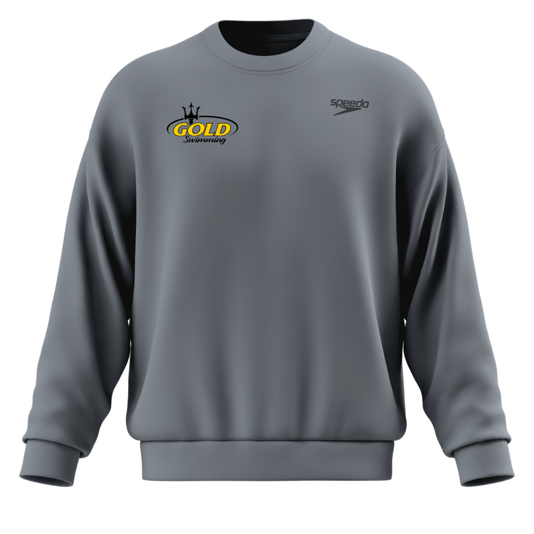 Speedo Unisex Team Crew (Customized) - Chattahoochee Gold