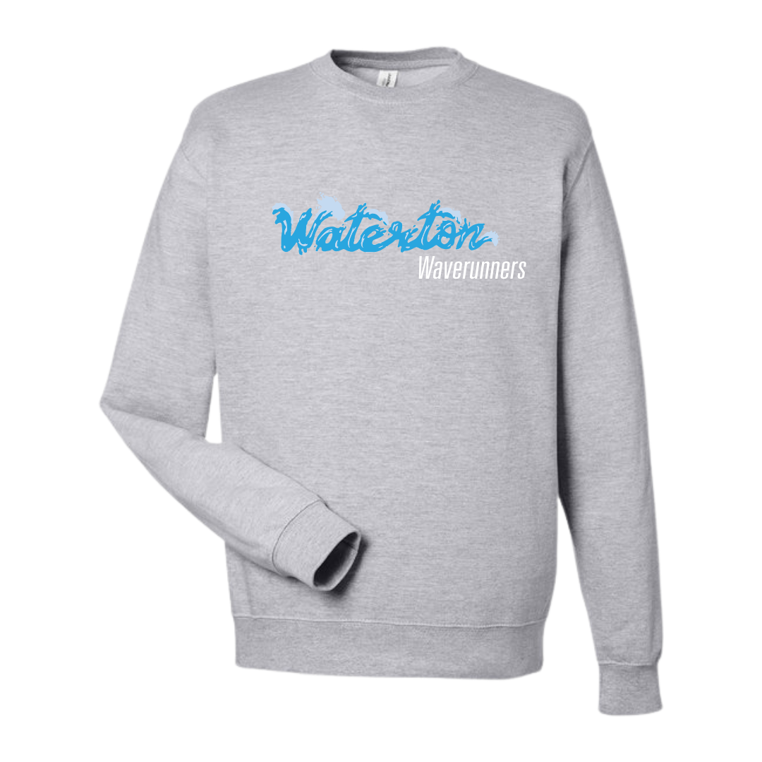 Medium Weight Unisex Crewneck Sweatshirt (Customized) - Waterton