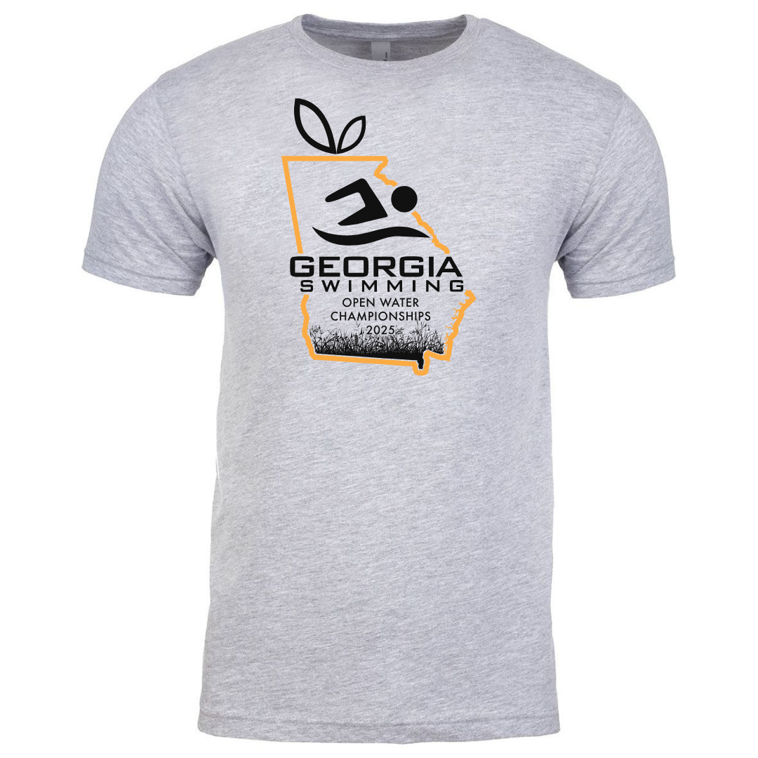 Short Sleeve T-Shirt (Customized) - Georgia Open Water Championships 2025