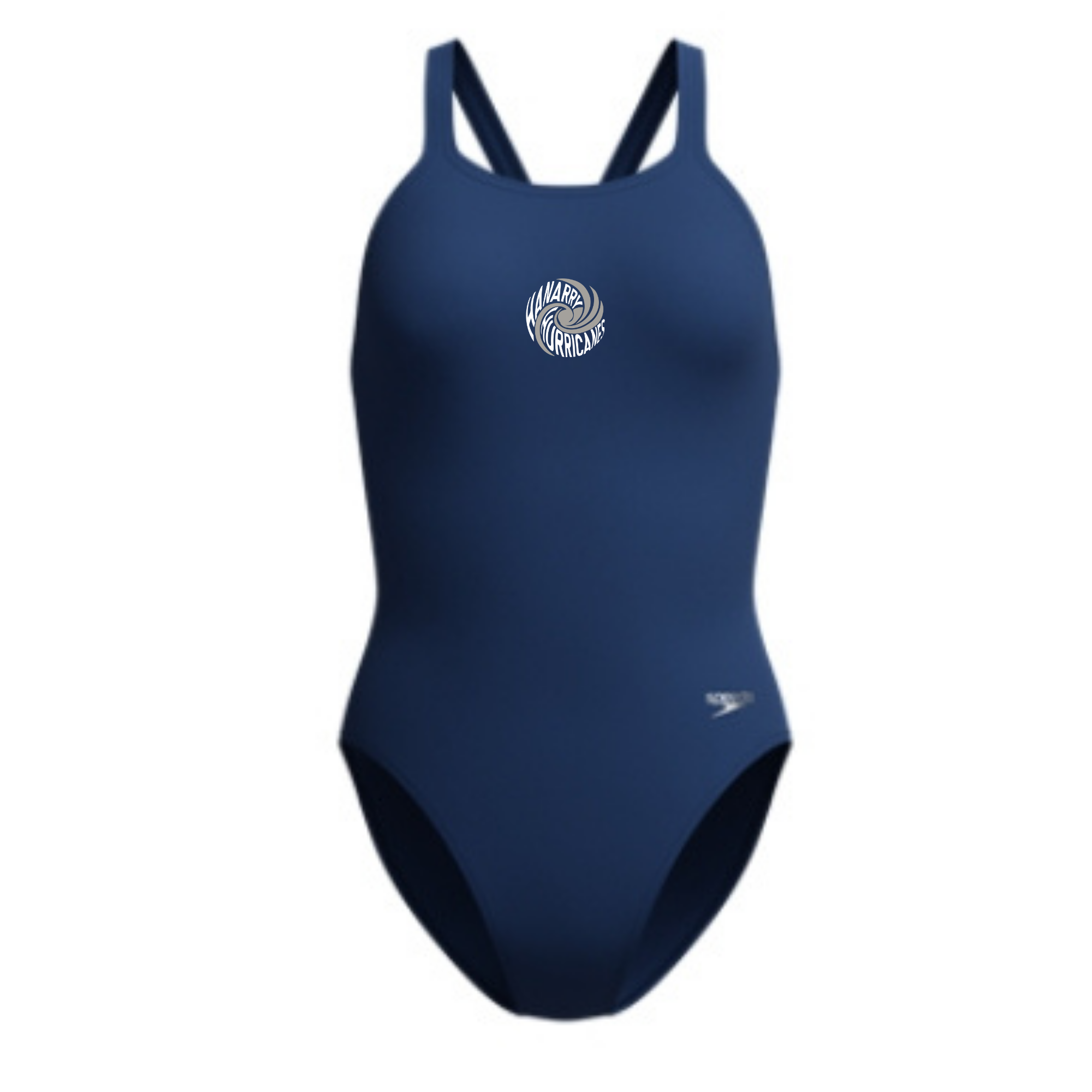 Speedo Endurasoft Solid Leaderback (Heat Press) - Hanarry Hurricanes