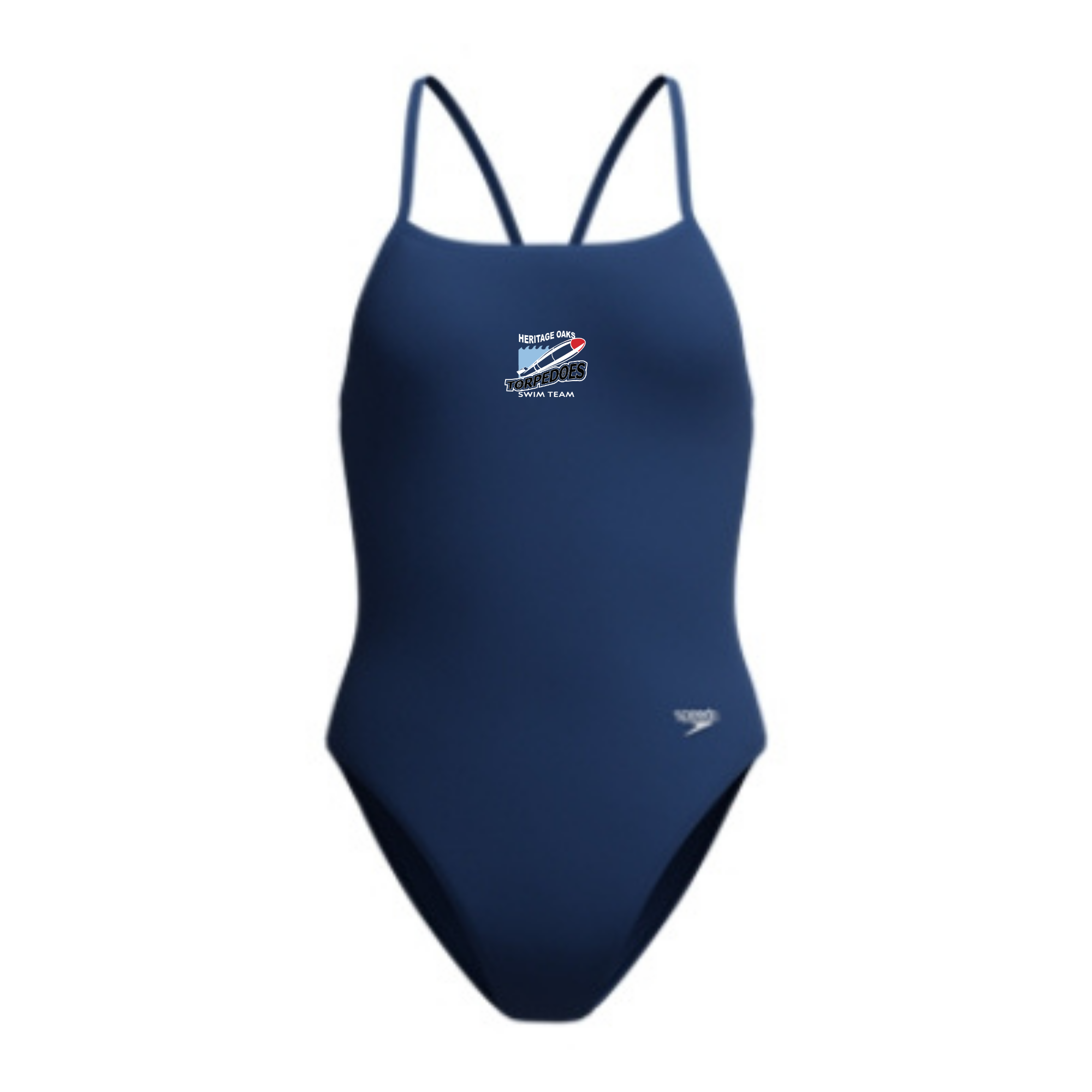 Speedo Endurasoft Solid Turnback (Embroidered) - Heritage Oaks