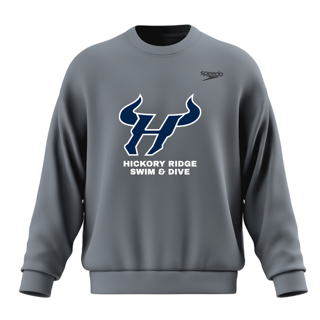 Speedo Unisex Team Crew (Customized) - Hickory Ridge HS