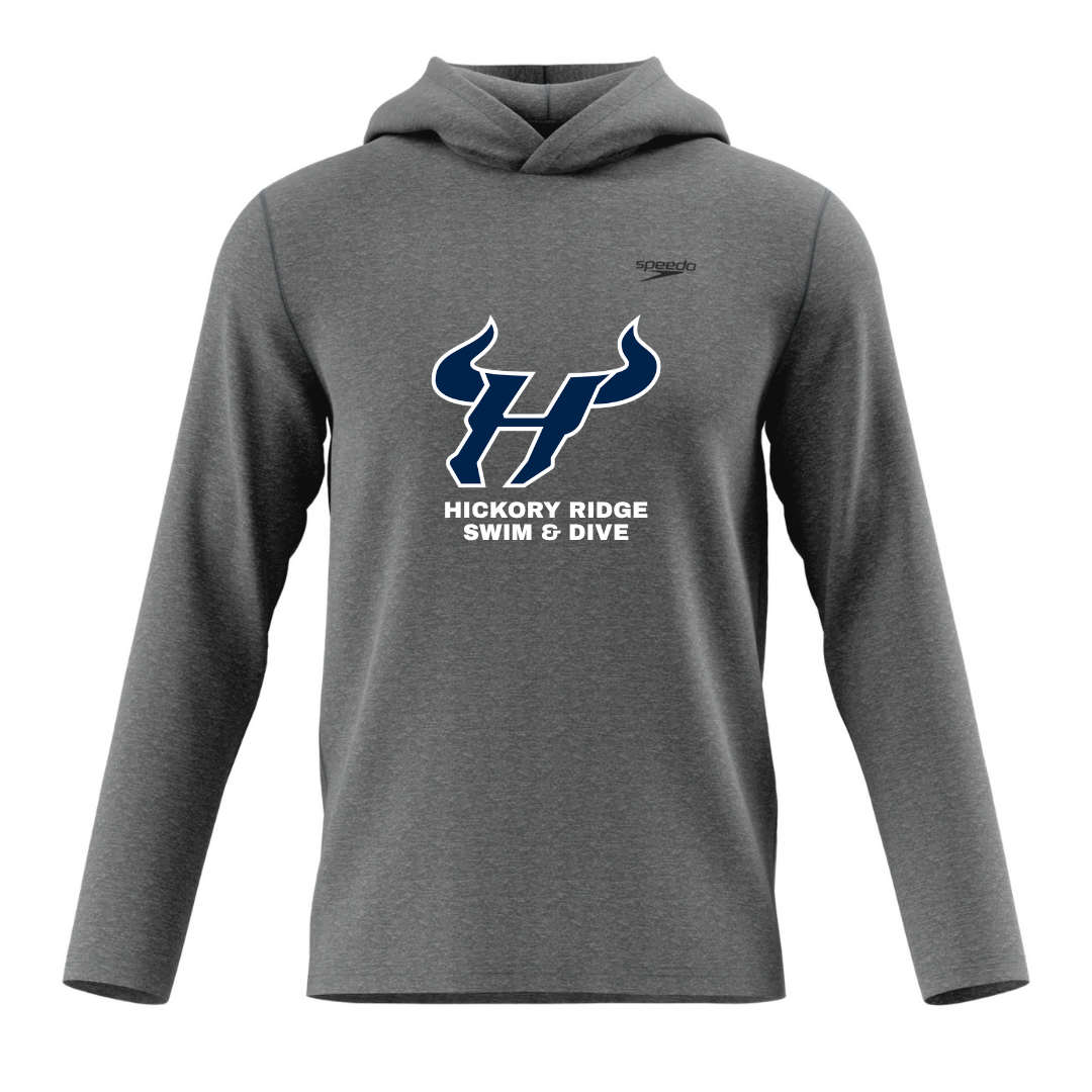Speedo Unisex Lightweight Jersey Hoodie (Customized) - Hickory Ridge HS