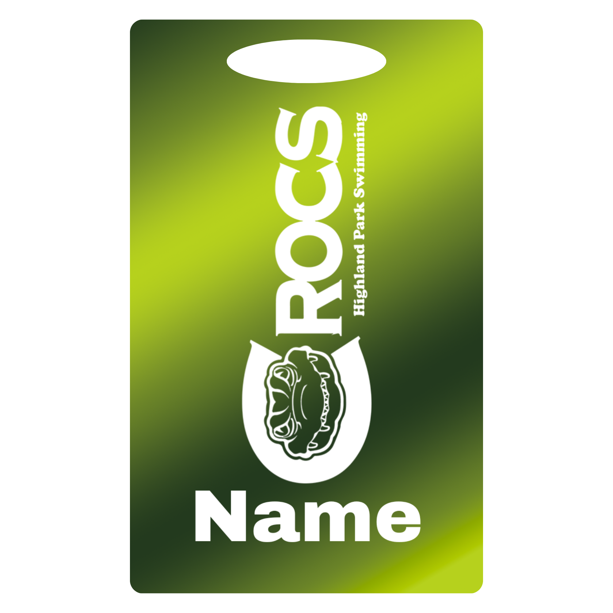 Aluminum Bag Tag (Customized) - Team Name (Copy)