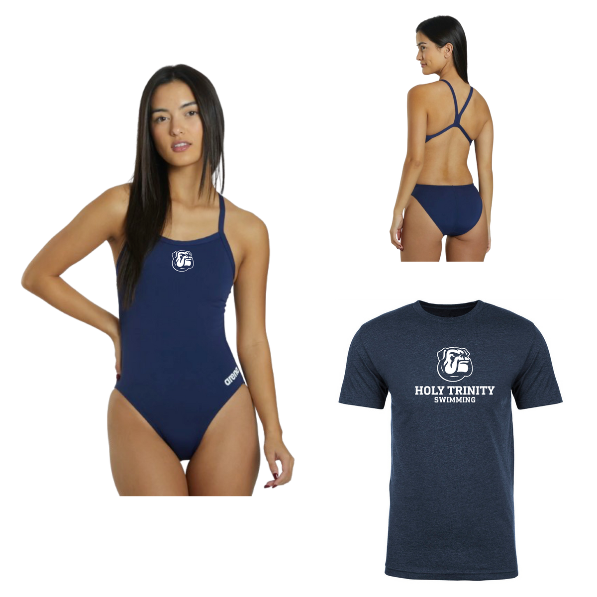 Arena Challenge Back Suit and Tee Bundle - Holy Trinity