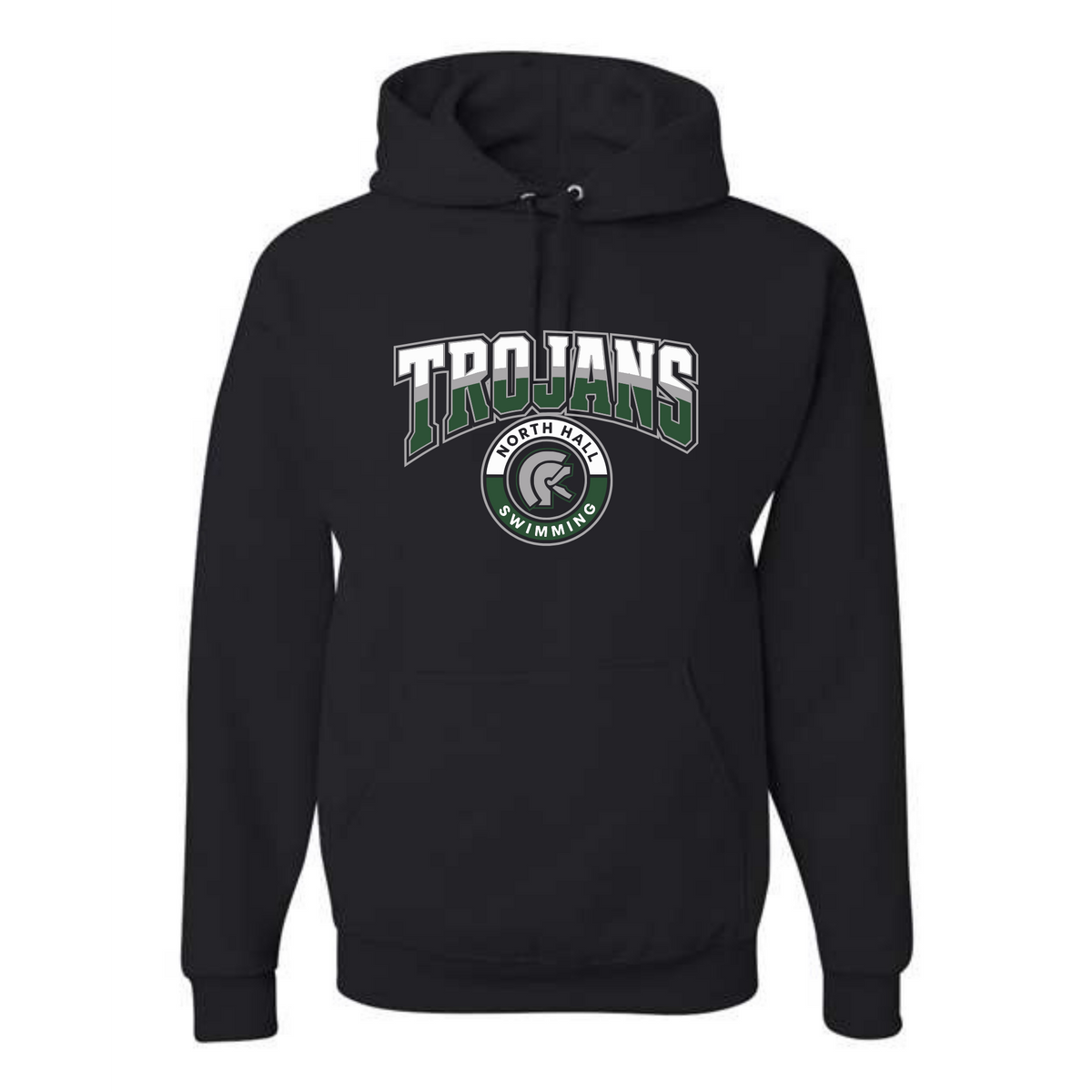 Medium Weight Unisex Hooded Sweatshirt (Customized) - North Hall HS