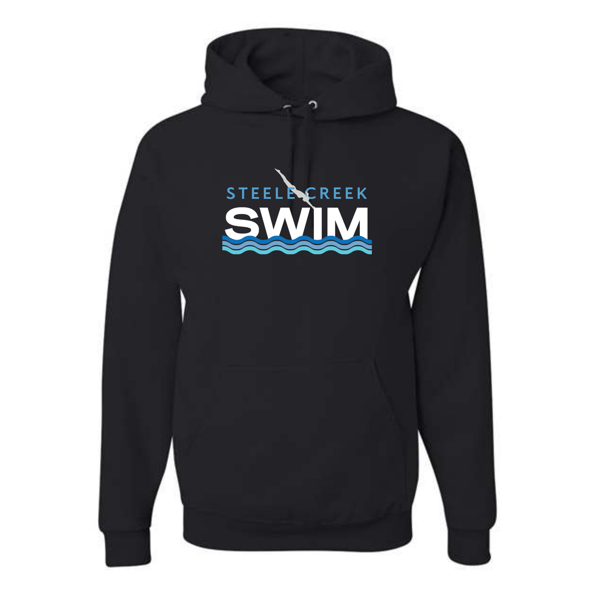 Medium Weight Unisex Hooded Sweatshirt (Heat Press) - Steele Creek