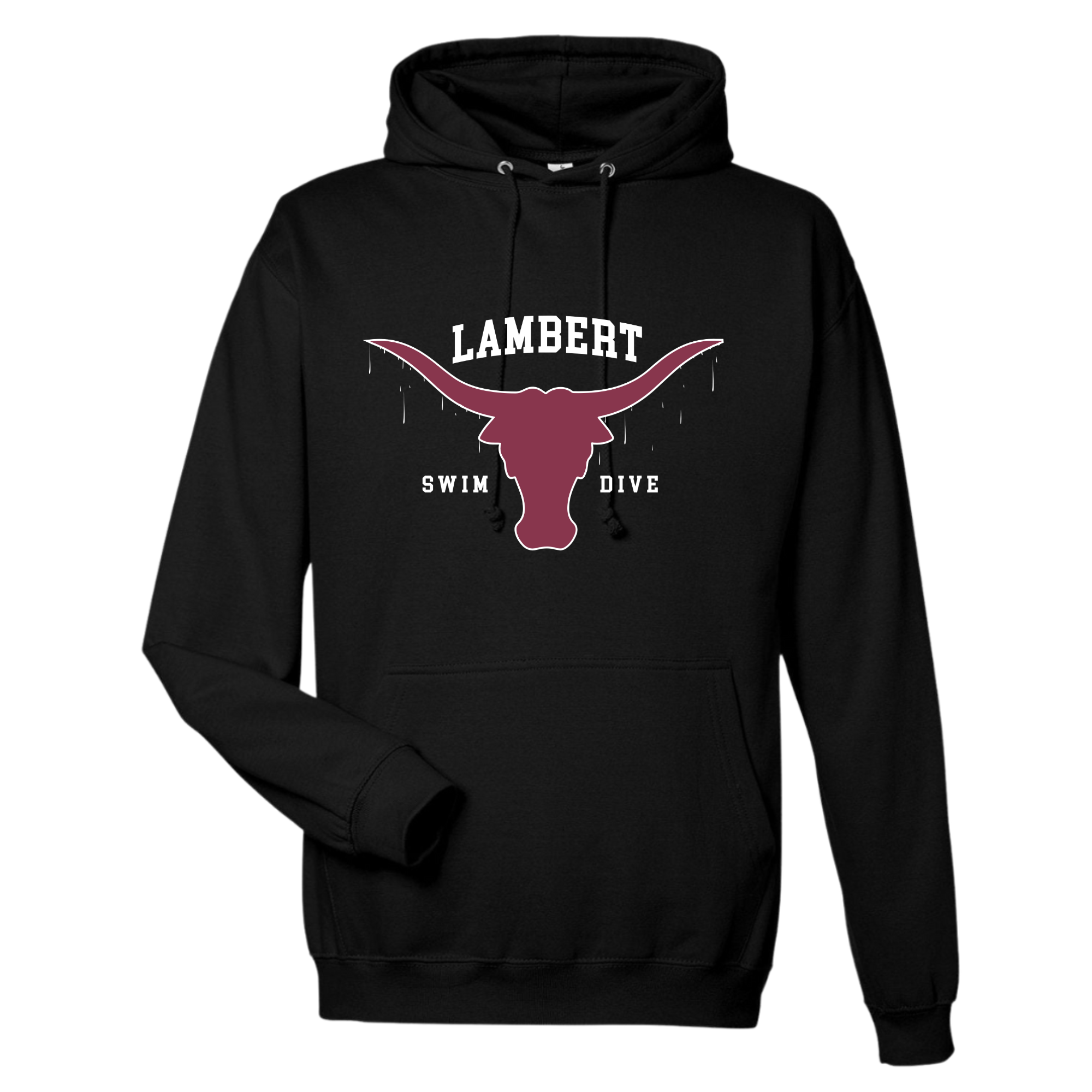 Medium Weight Unisex Hooded Sweatshirt Design #2 - Lambert