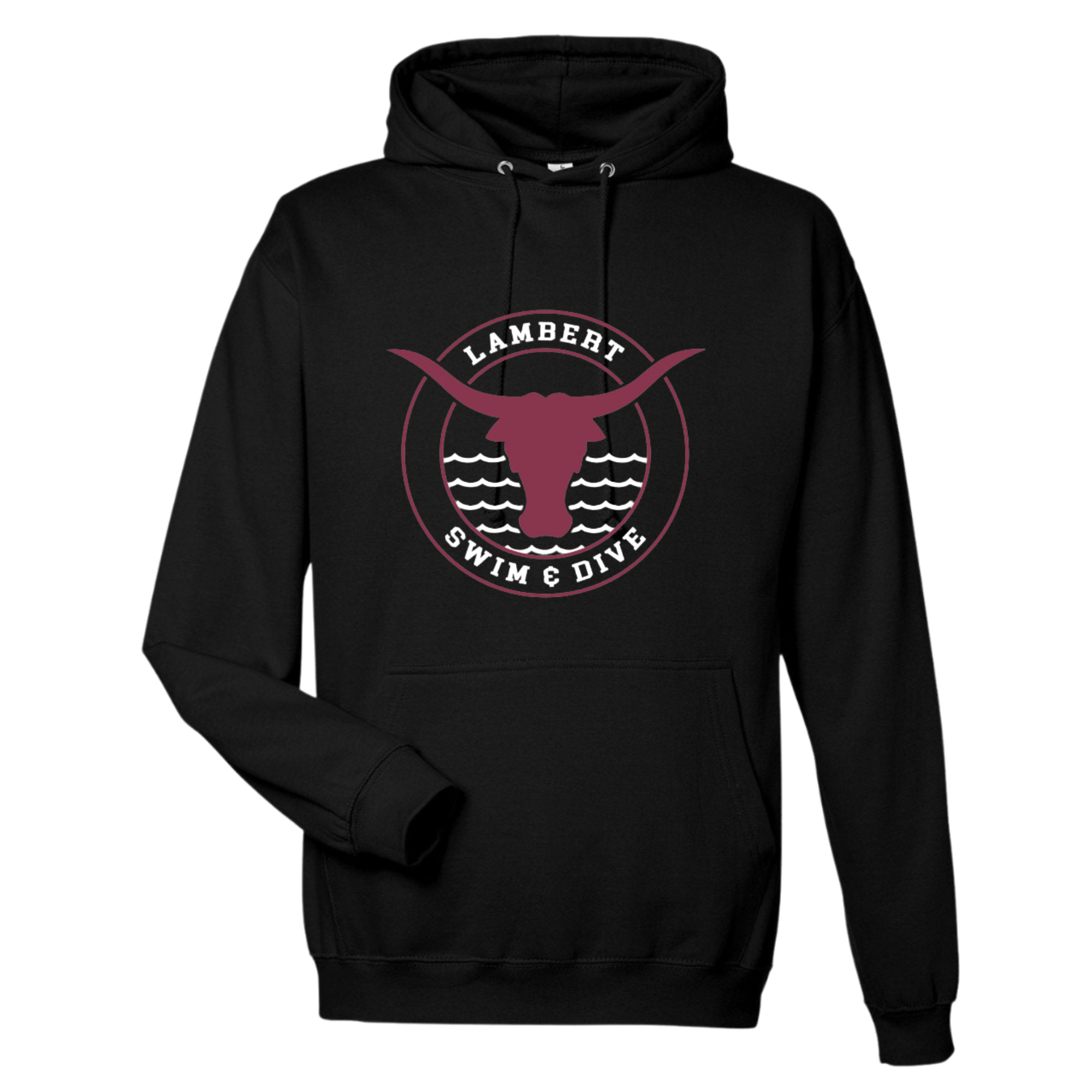 Medium Weight Unisex Hooded Sweatshirt Design #1 - Lambert