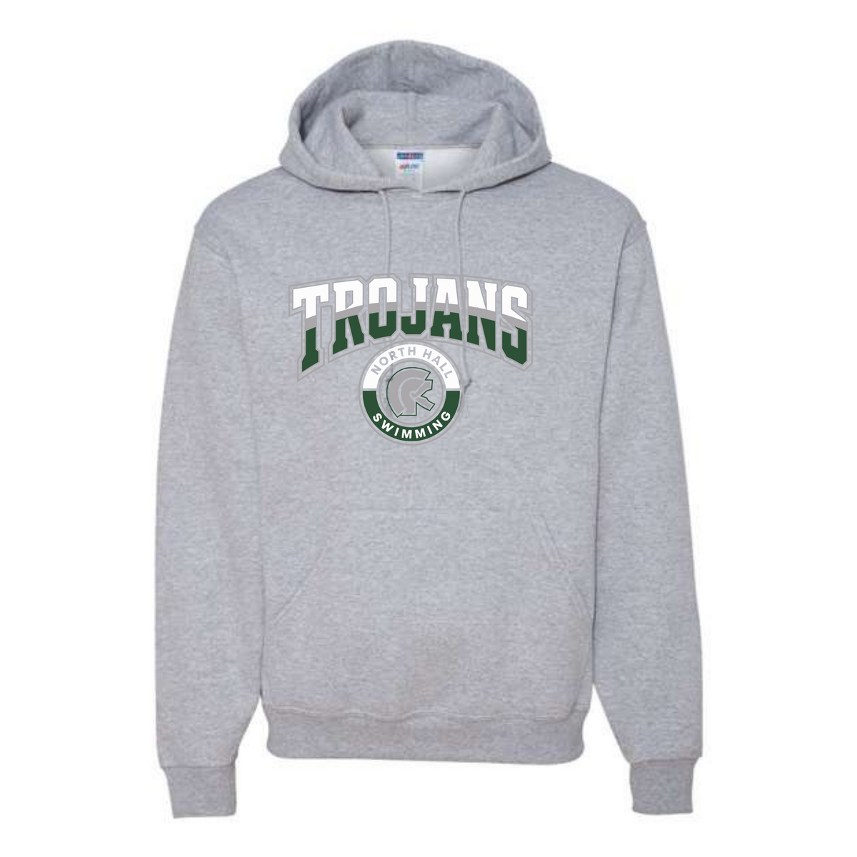 Medium Weight Unisex Hooded Sweatshirt (Customized) - North Hall HS