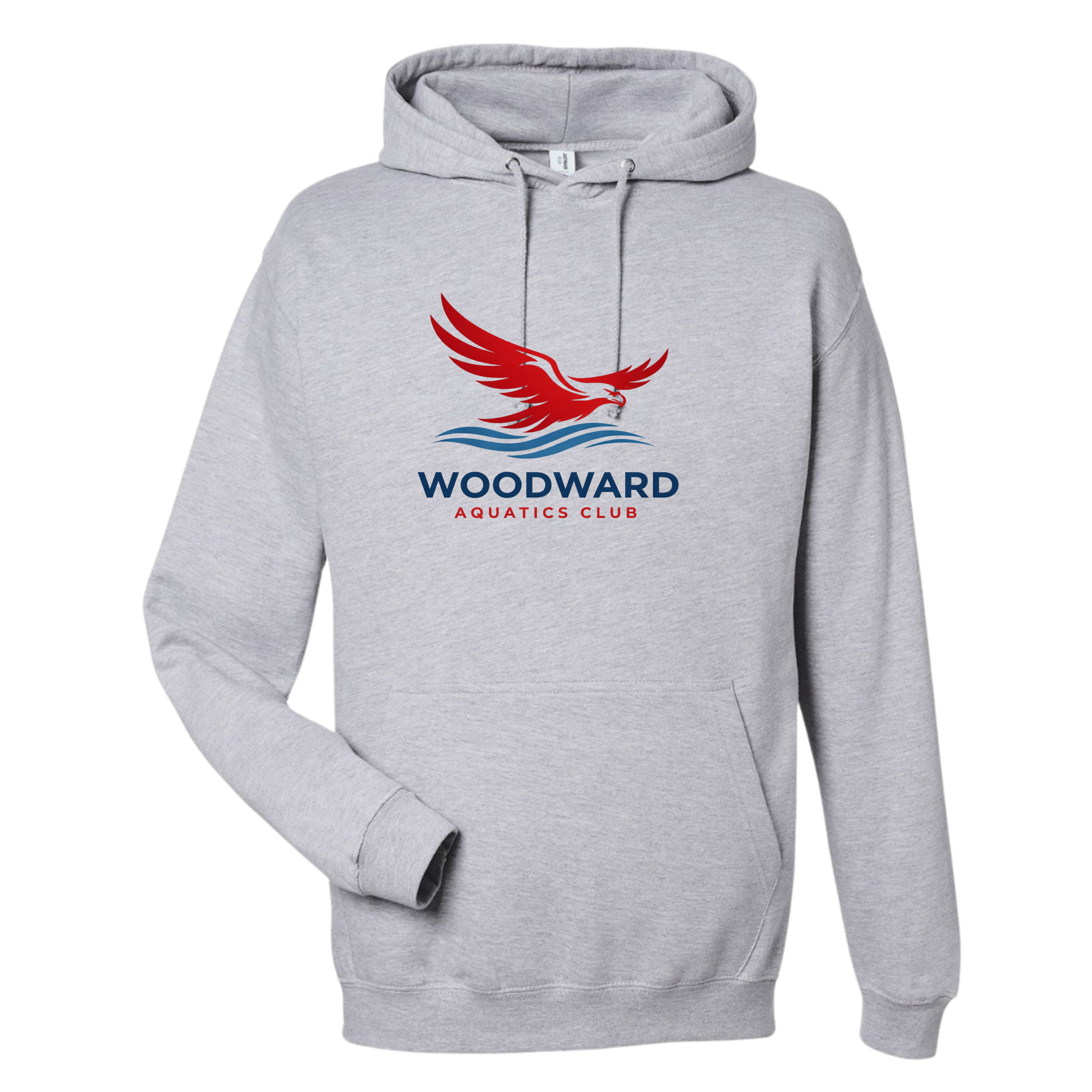 Medium Weight Unisex Hooded Sweatshirt (Customized) - Woodward Aquatics Club