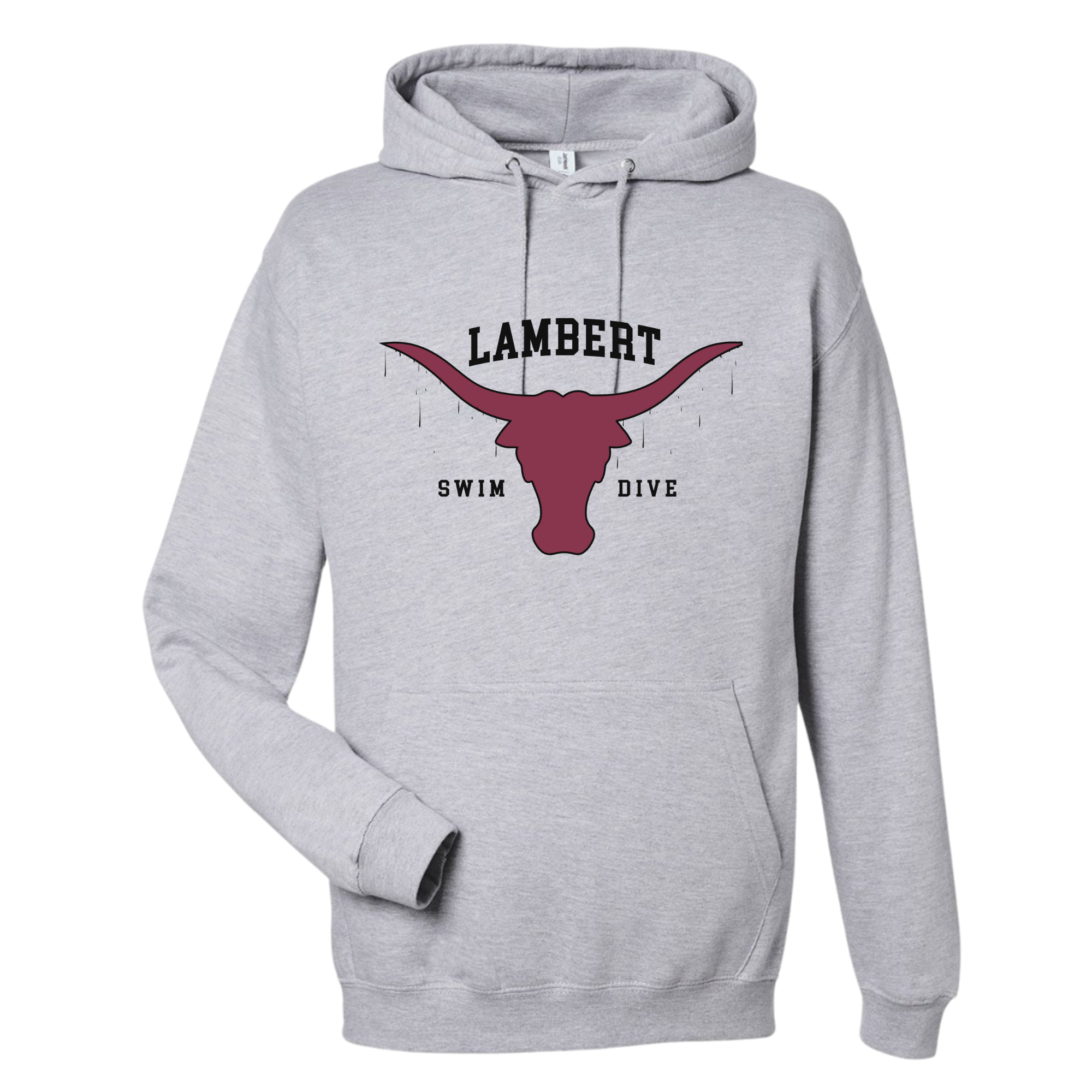 Medium Weight Unisex Hooded Sweatshirt Design #2 - Lambert