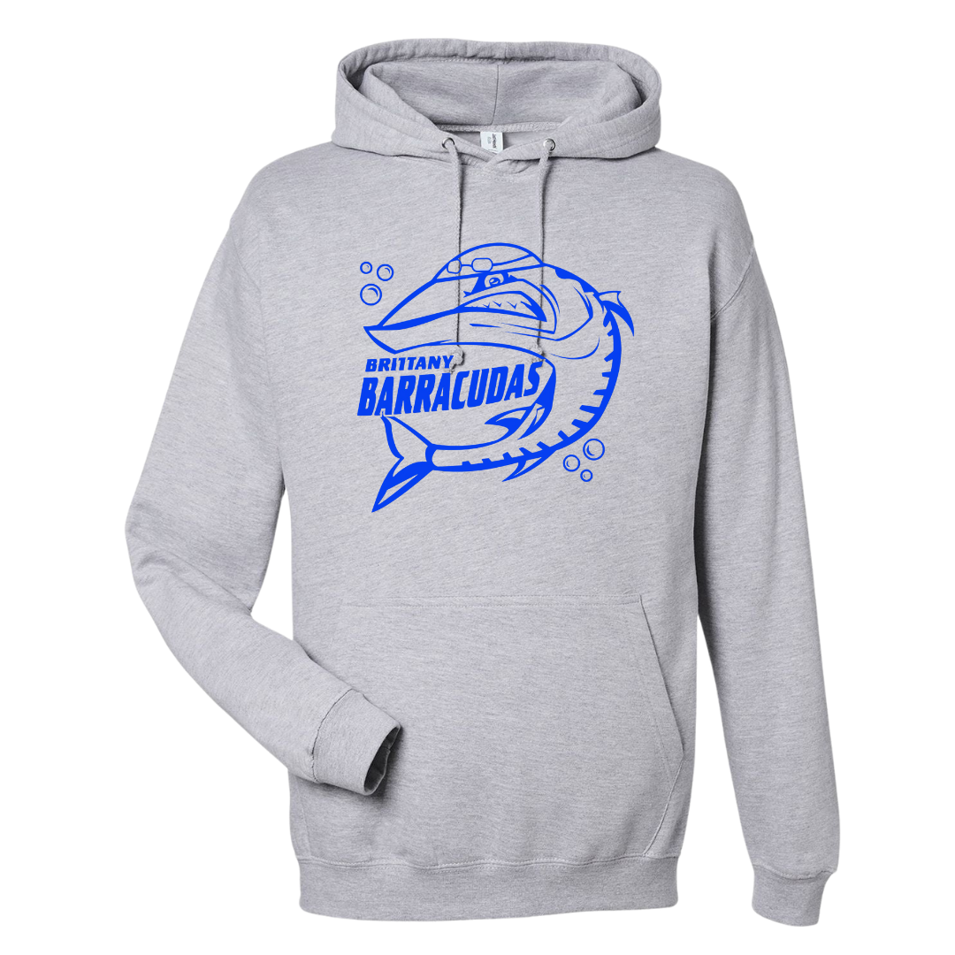 Medium Weight Unisex Hooded Sweatshirt (Customized) - Brittany Club