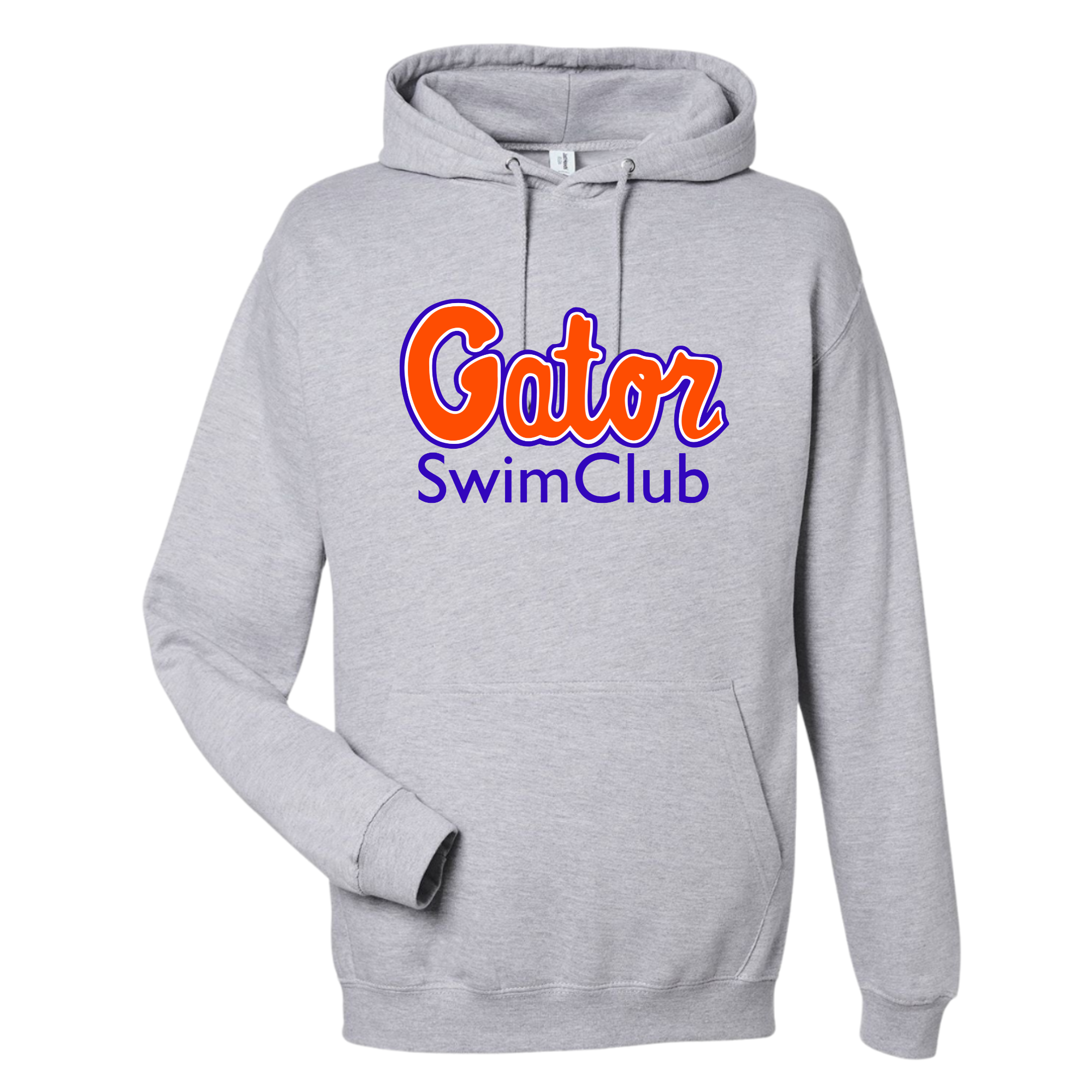 Medium Weight Unisex Hooded Sweatshirt (Customized) - Gator Swim Club