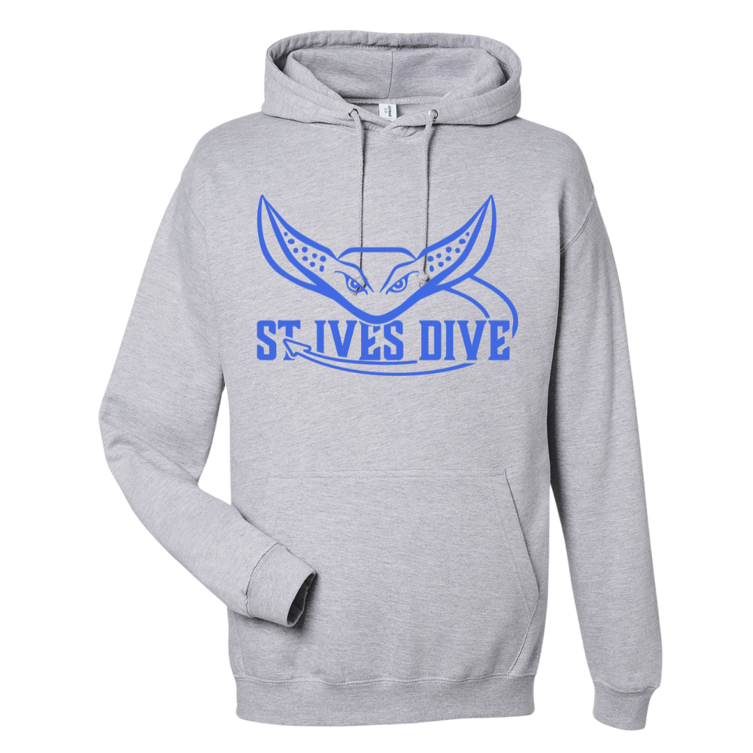 Medium Weight Unisex Hooded Sweatshirt (Customized) - St Ives Dive