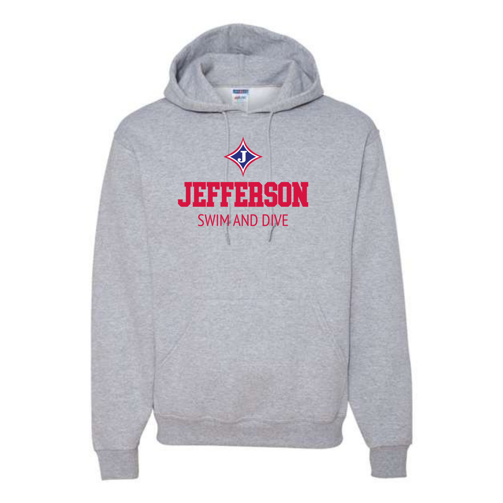 Medium Weight Unisex Hooded Sweatshirt (Customized) - Jefferson