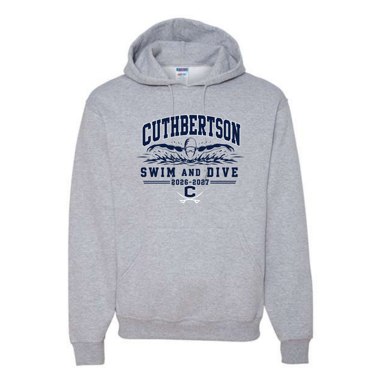 Medium Weight Unisex Hooded Sweatshirt (Customized) - Cuthbertson HS