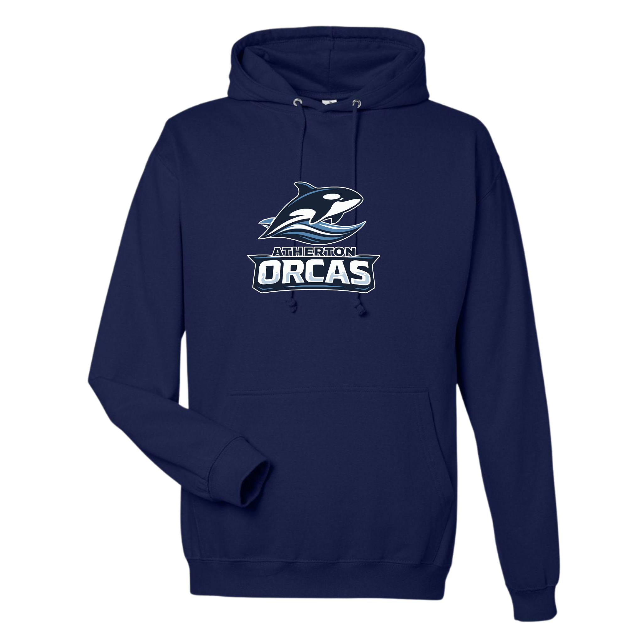 Medium Weight Unisex Hooded Sweatshirt (Customized) - Atherton Orcas