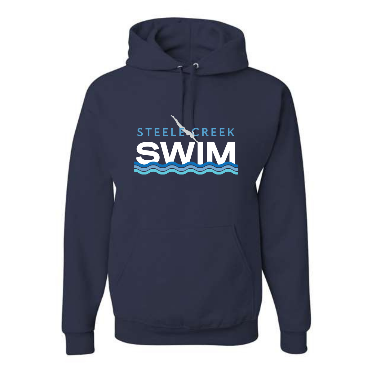 Medium Weight Unisex Hooded Sweatshirt (Heat Press) - Steele Creek