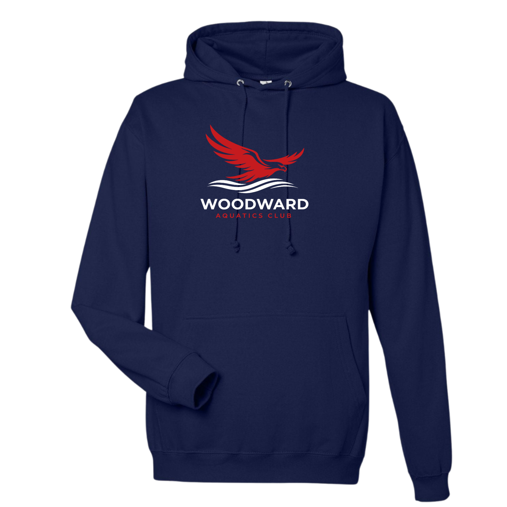 Medium Weight Unisex Hooded Sweatshirt (Customized) - Woodward Aquatics Club