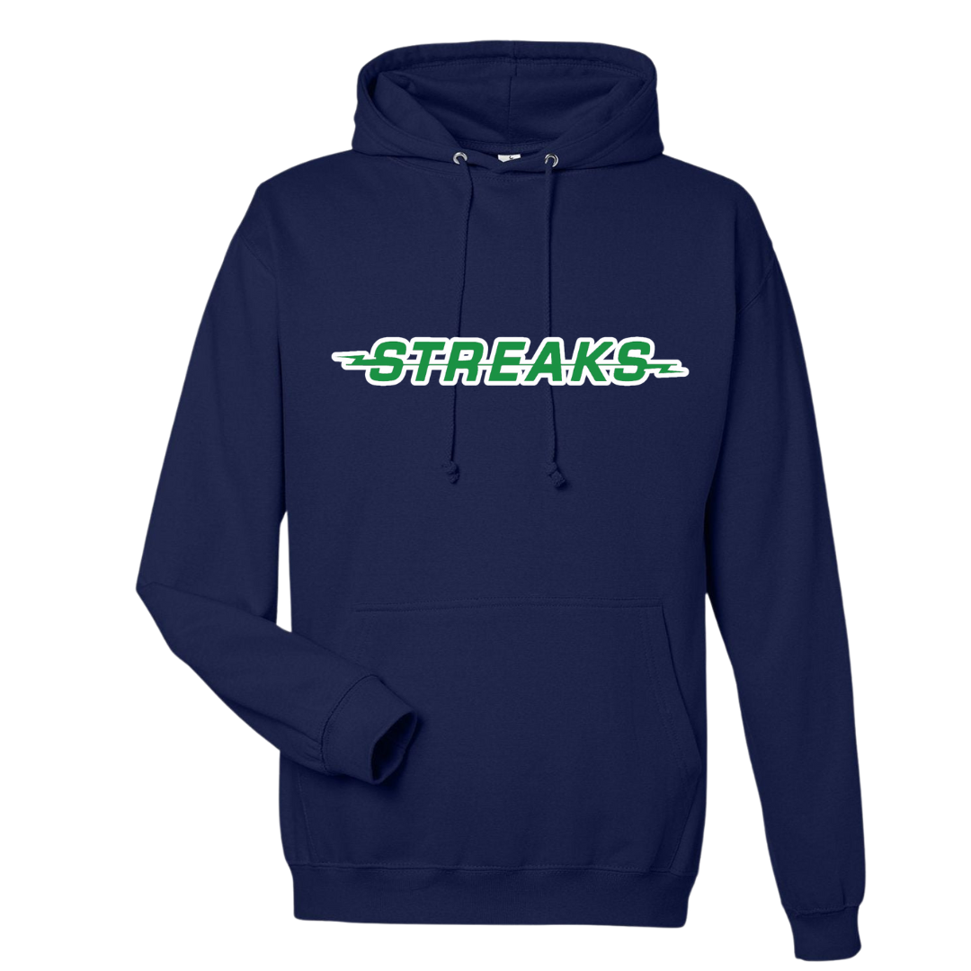 Medium Weight Unisex Hooded Sweatshirt (Customized) - Riverside Streaks