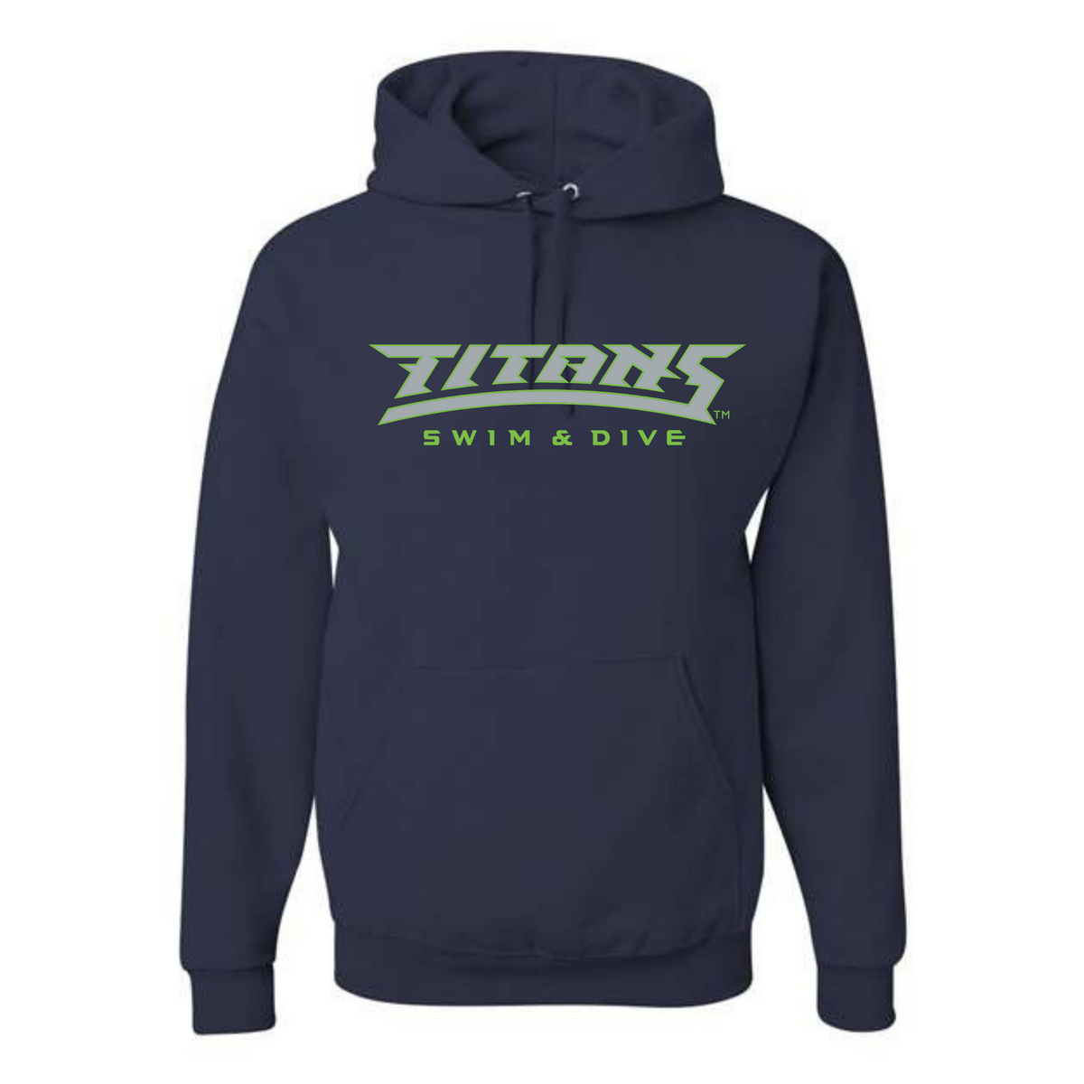 Medium Weight Unisex Hooded Sweatshirt (Heat Pressed) - Discovery High School
