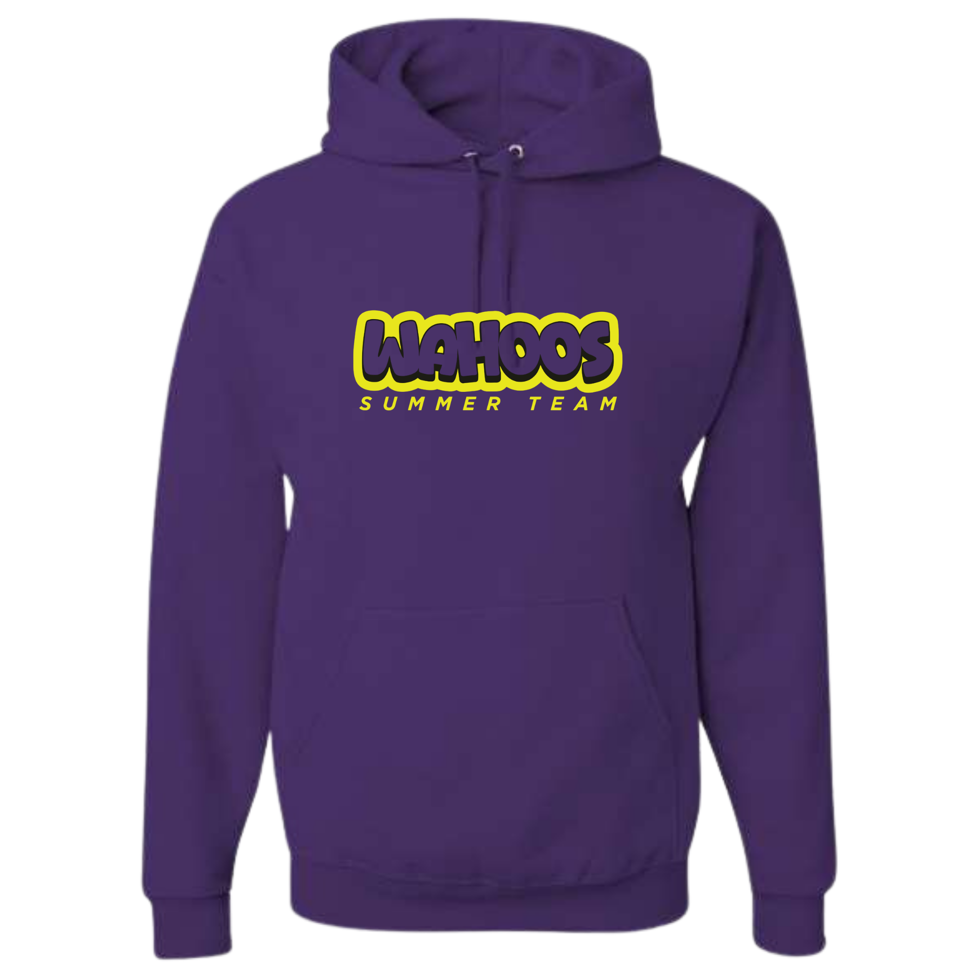 Medium Weight Unisex Hooded Sweatshirt (Customized) - Wahoos Summer Team