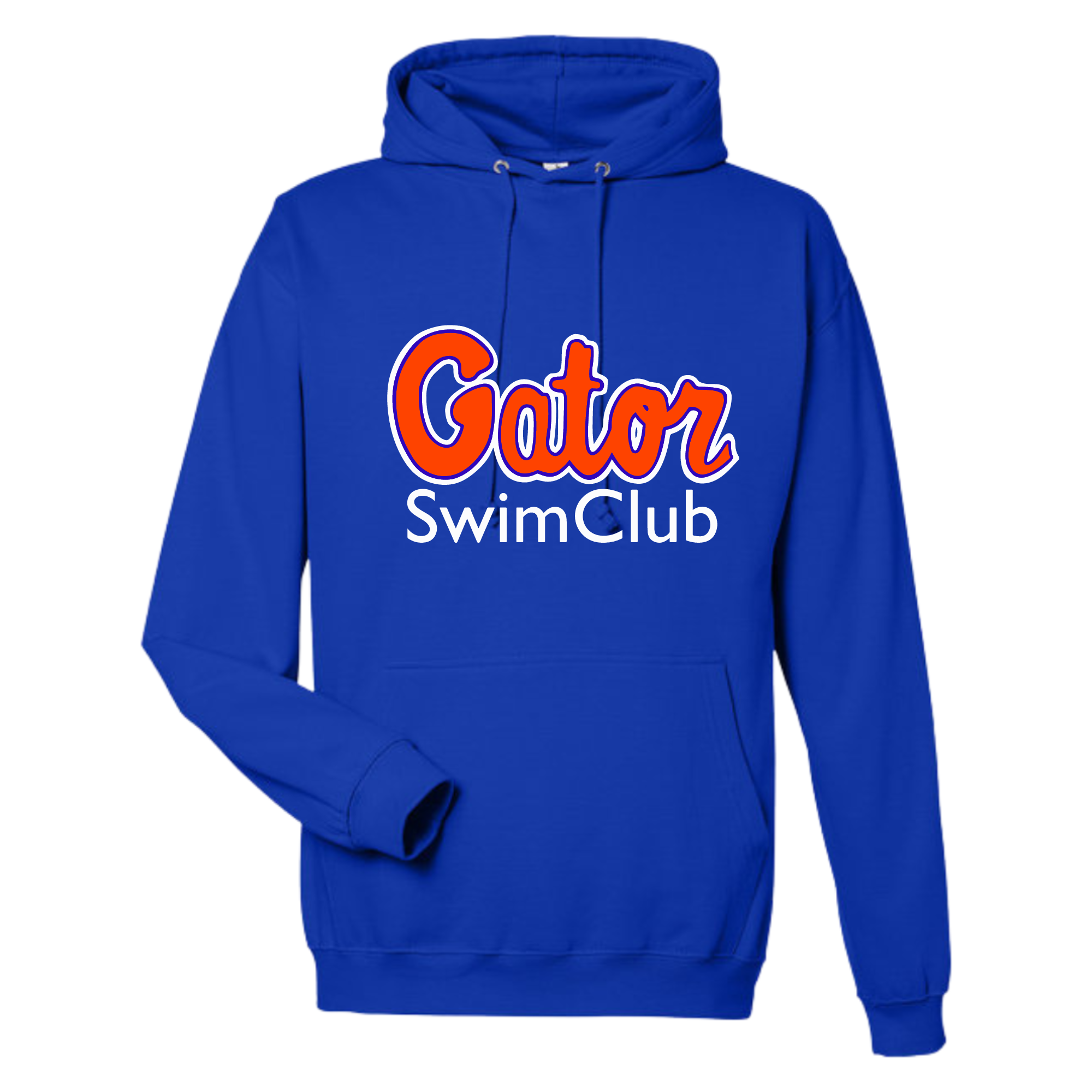 Medium Weight Unisex Hooded Sweatshirt (Customized) - Gator Swim Club