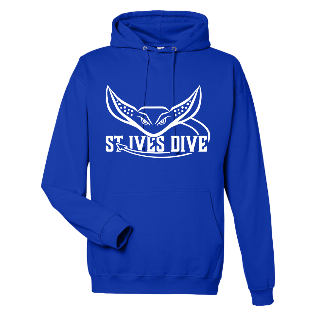Medium Weight Unisex Hooded Sweatshirt (Customized) - St Ives Dive