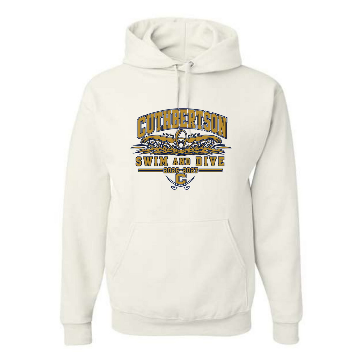 Medium Weight Unisex Hooded Sweatshirt (Customized) - Cuthbertson HS
