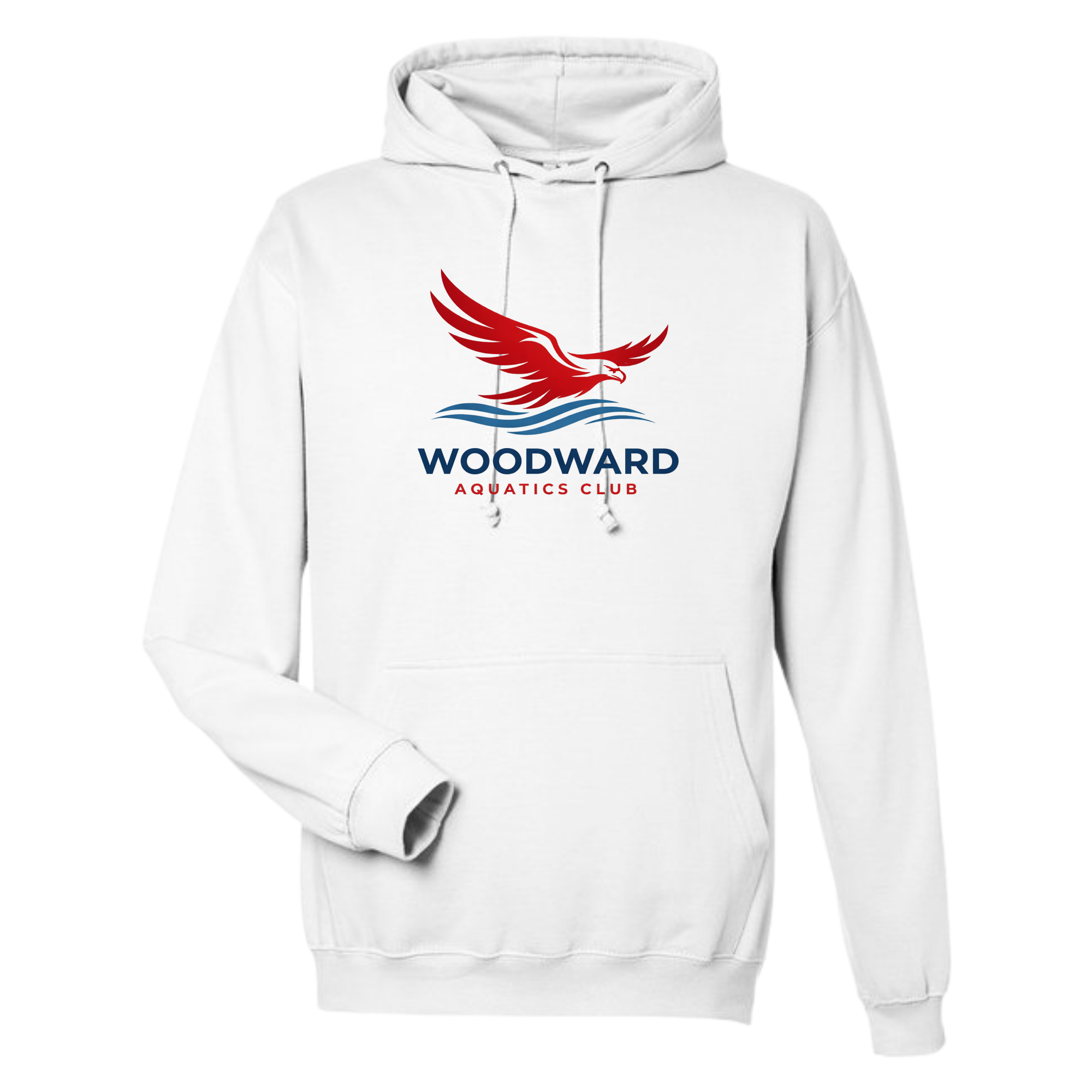 Medium Weight Unisex Hooded Sweatshirt (Customized) - Woodward Aquatics Club