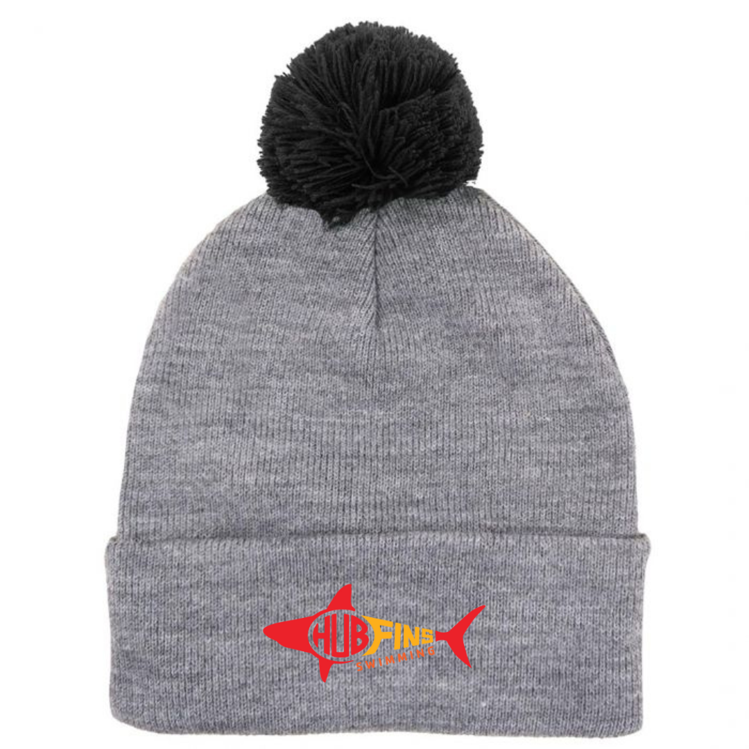 Puff Ball Beanie (Customized) - Hub Fins