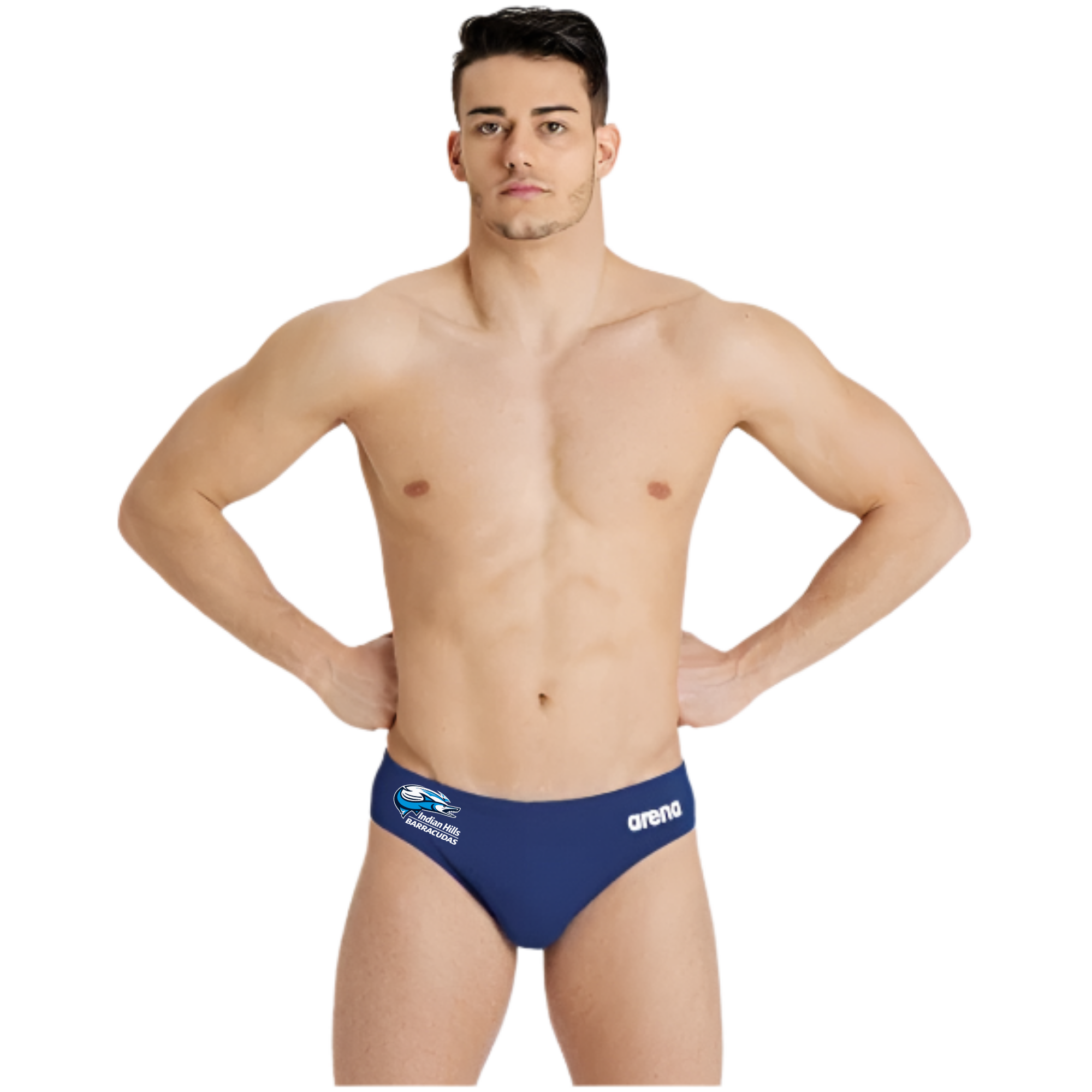 Arena Solid Brief (Heat Press) - Indian Hills Barracudas