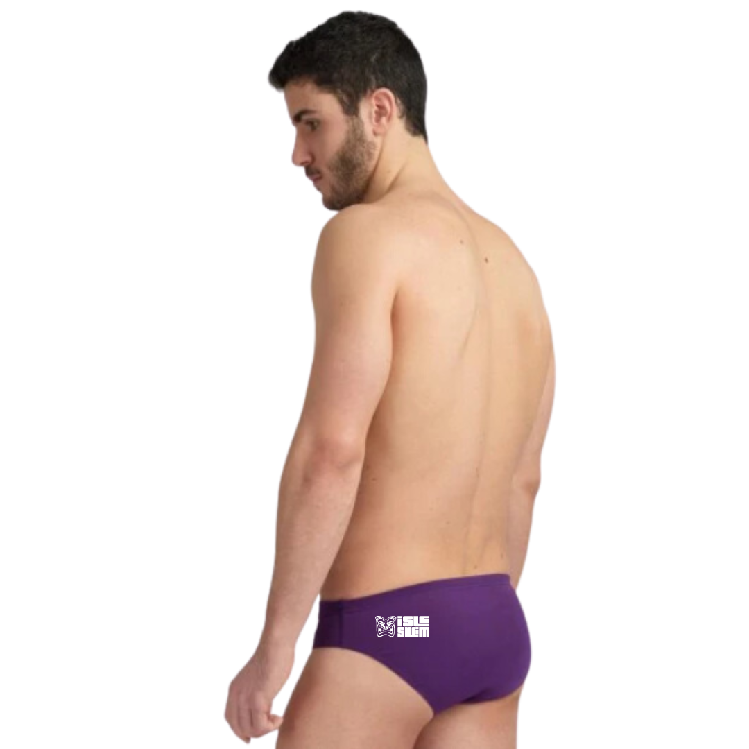 Arena Solid Brief (Customized) - Isle Swim