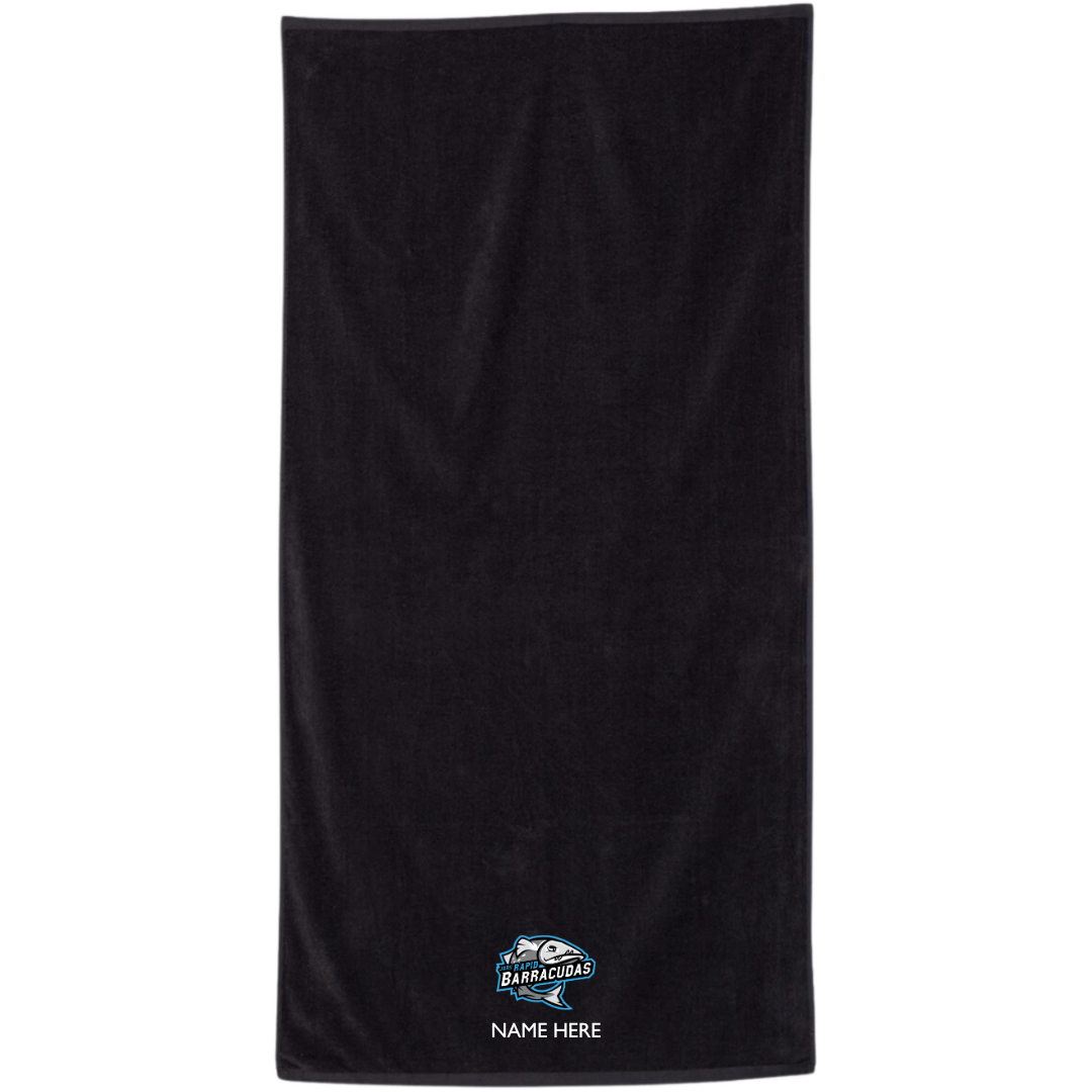 34" x 70" Velour Towel (Customized) - Jones Bridge