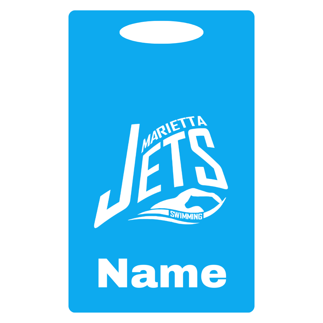 Aluminum Bag Tag (Customized) - Marietta Jets