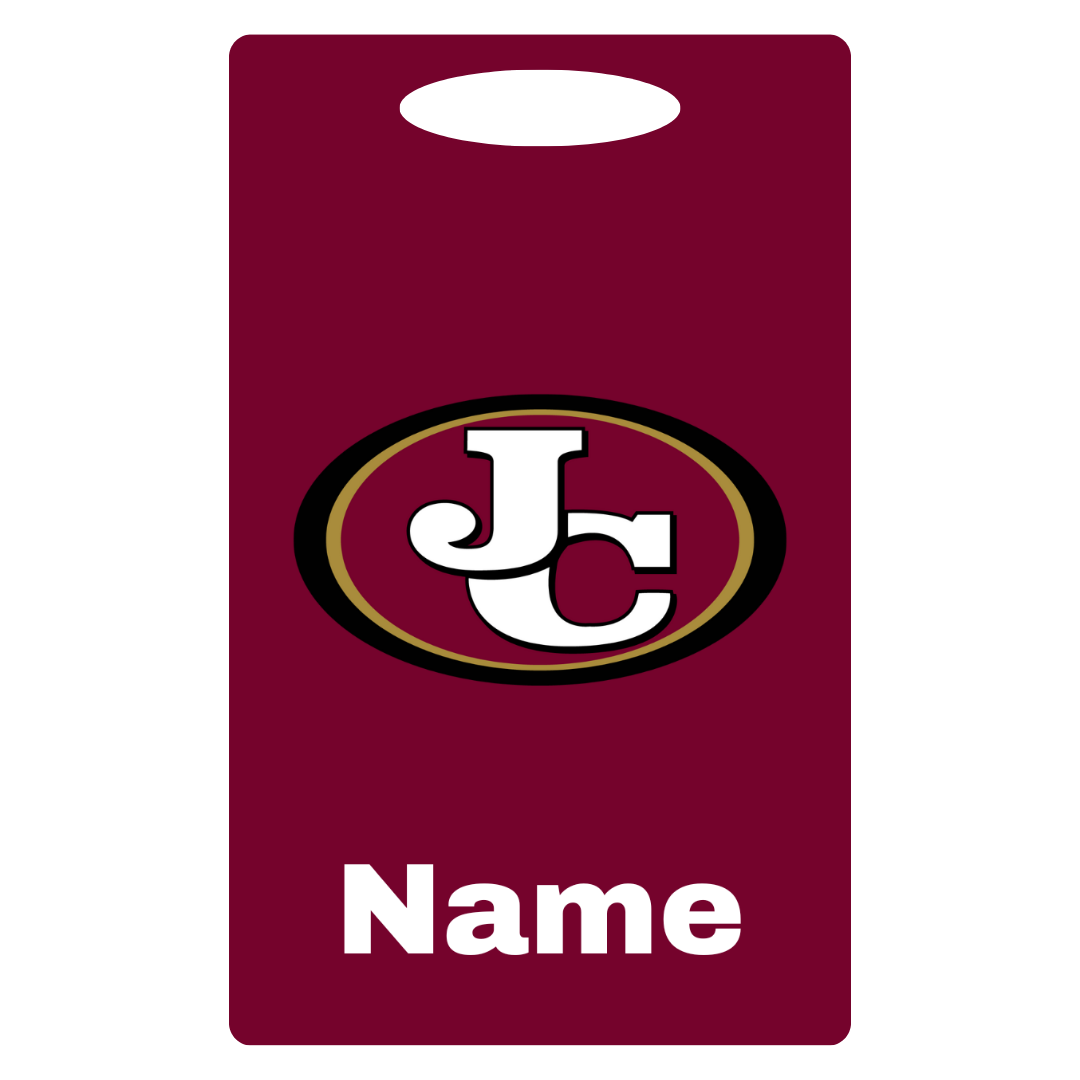 Aluminum Bag Tag (Customized) - John's Creek High School