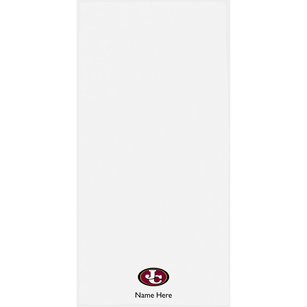 34" x 70" Velour Towel (Customized) - John's Creek High School