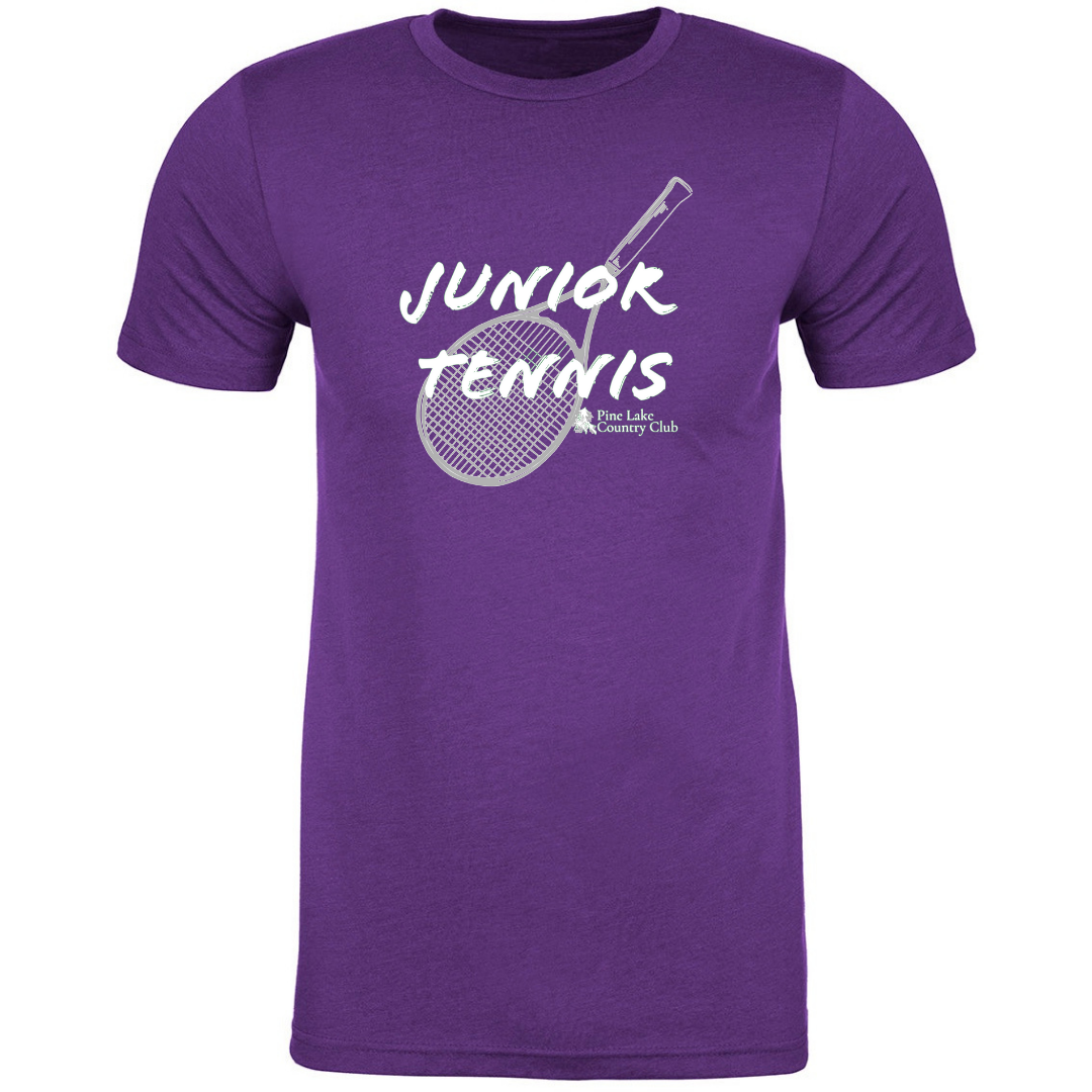 Short Sleeve T-Shirt (Customized) - Pine Lake CC Junior Tennis