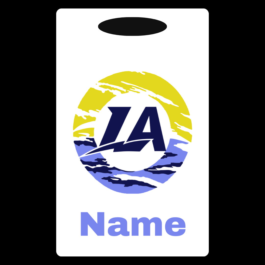 Aluminum Bag Tag (Customized) - Lanier Aquatics