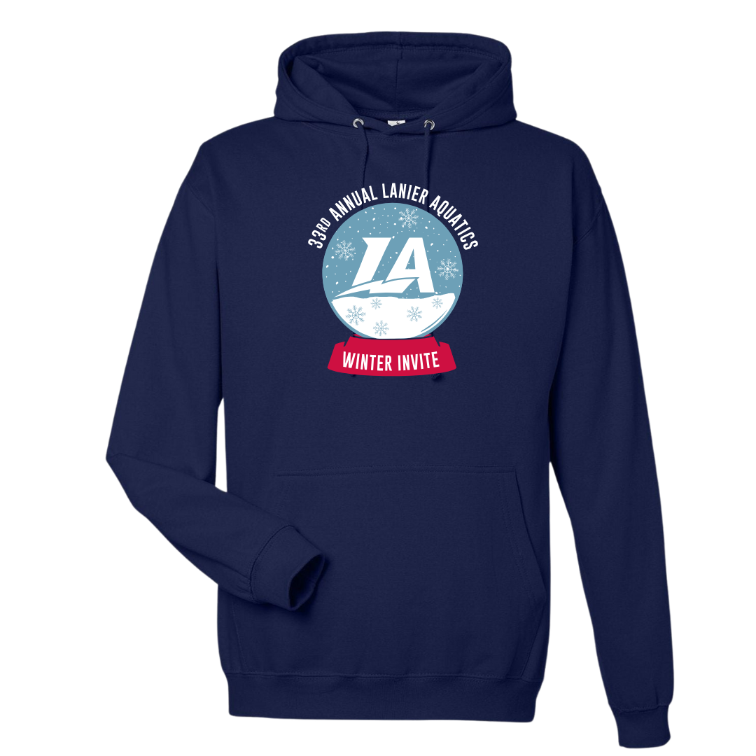 Medium Weight Unisex Hooded Sweatshirt (Customized) - Lanier Winter Invite