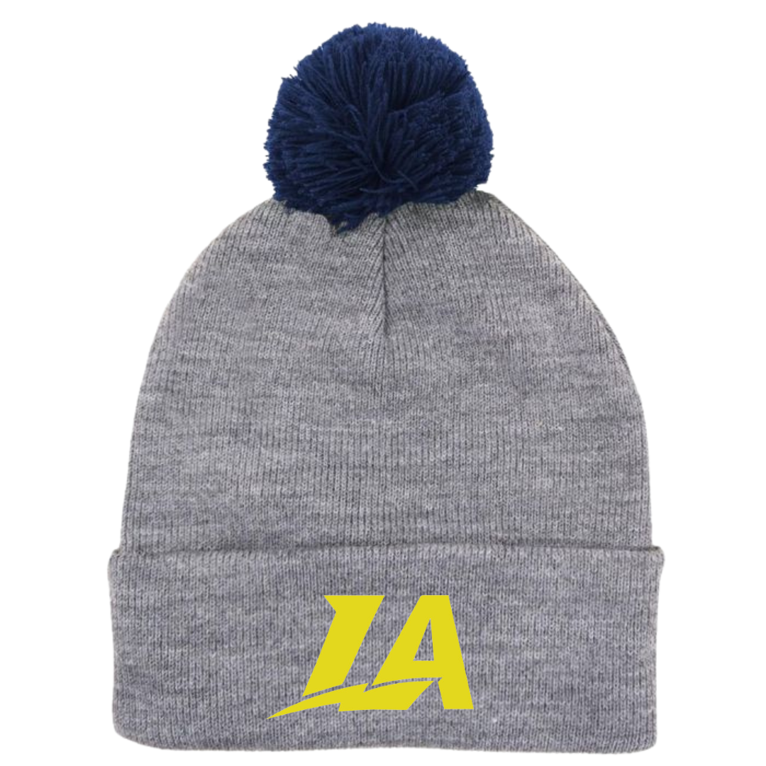 Puff Ball Beanie (Customized) - Lanier Aquatics
