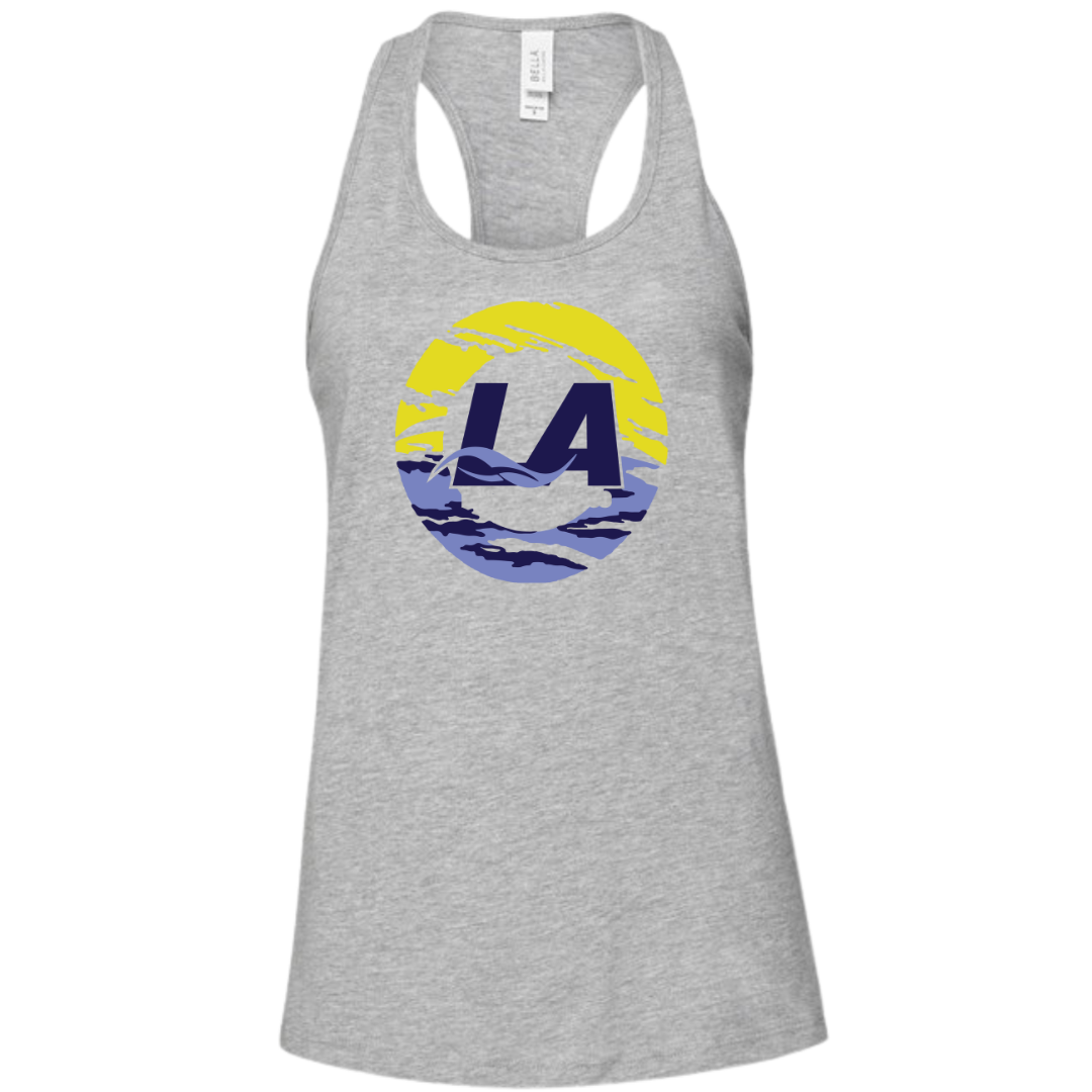 Ladies' Racerback Flowy Tank (Customized) - Lanier Aquatics