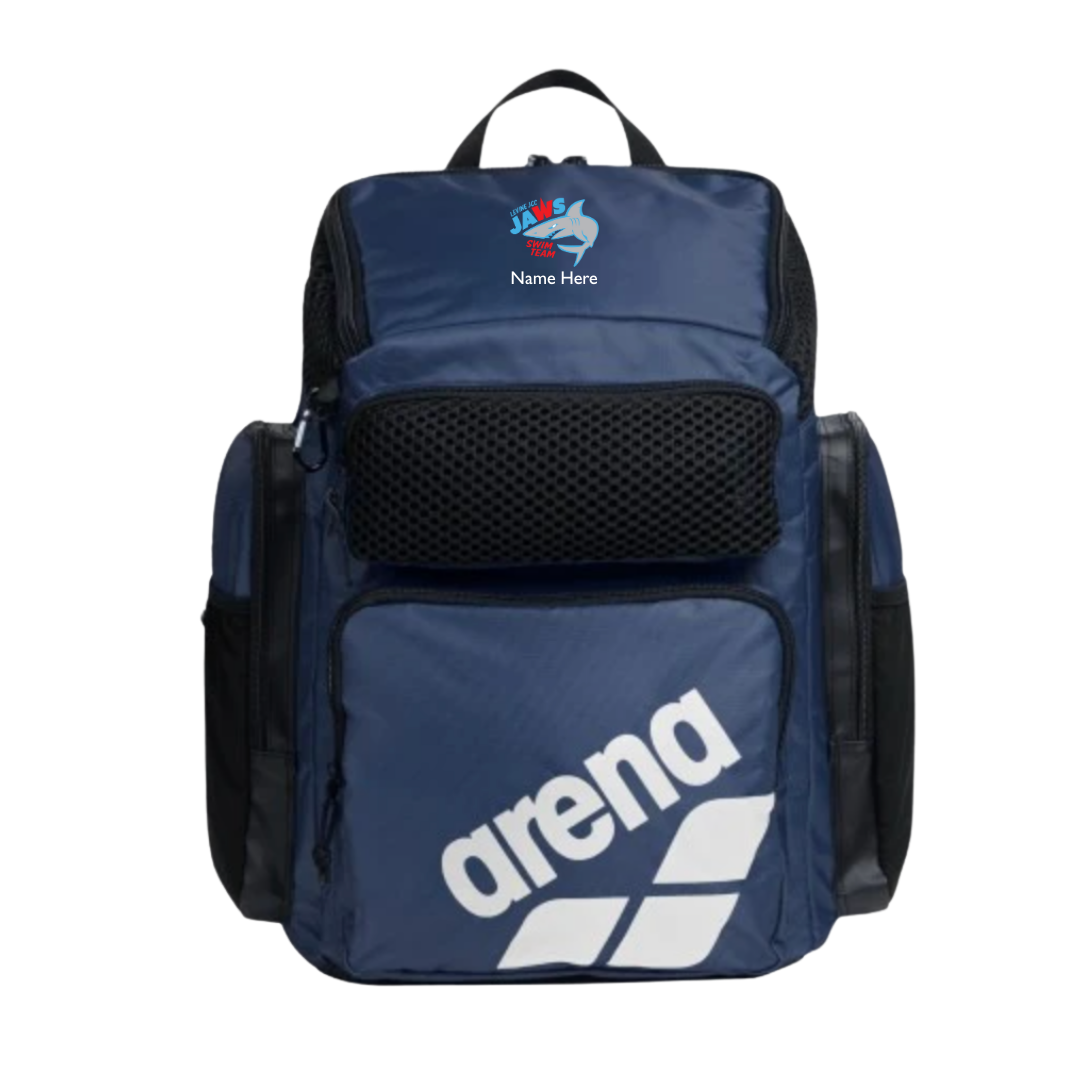 Arena One Go Backpack 45L (Embroidered) - Levine JCC - Jaws