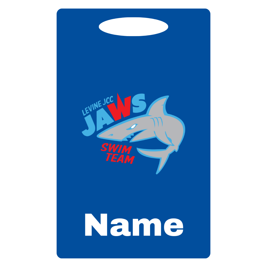 Aluminum Bag Tag (Customized) - Levine JCC - Jaws