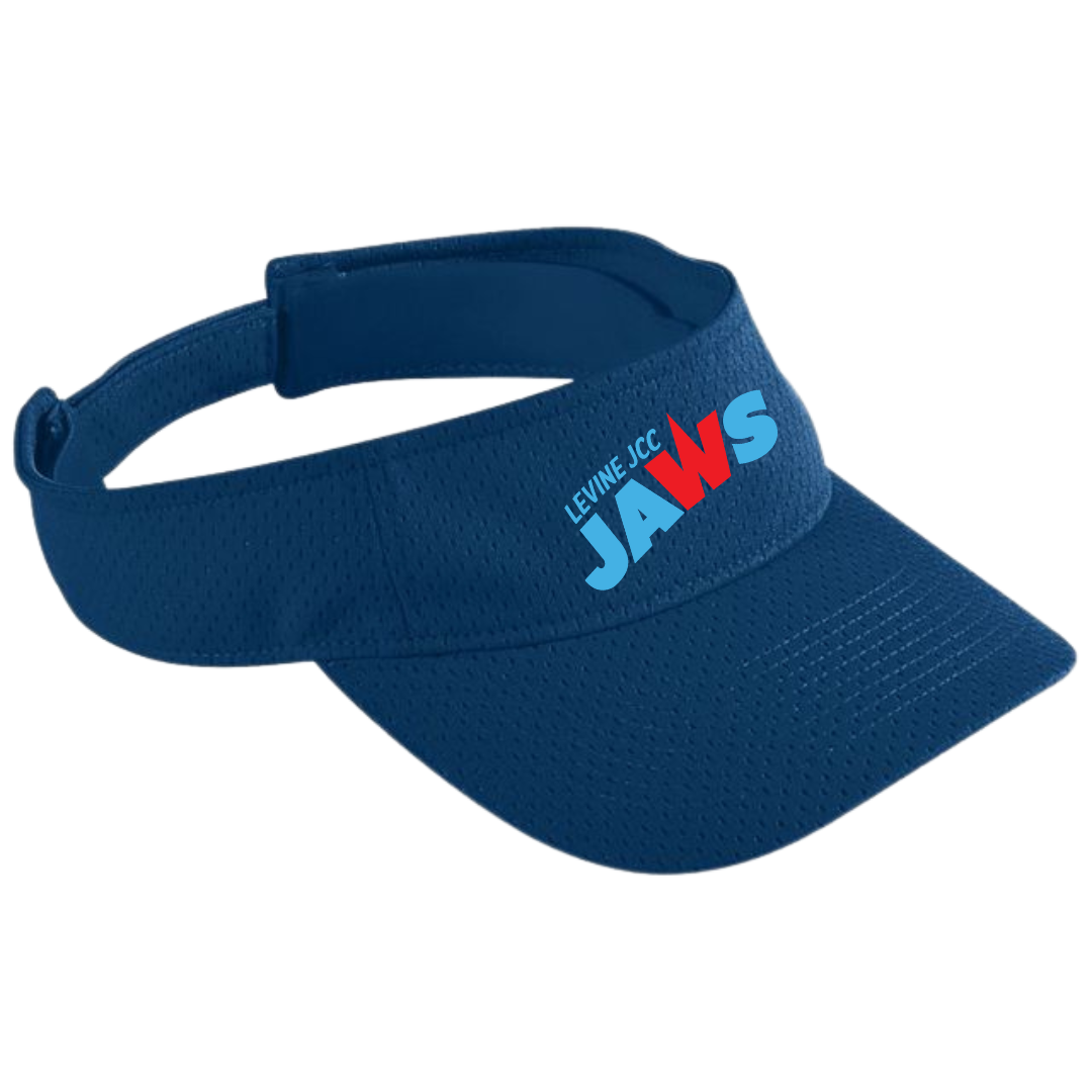 Athletic Mesh Visor (Customized) - Levine JCC - Jaws