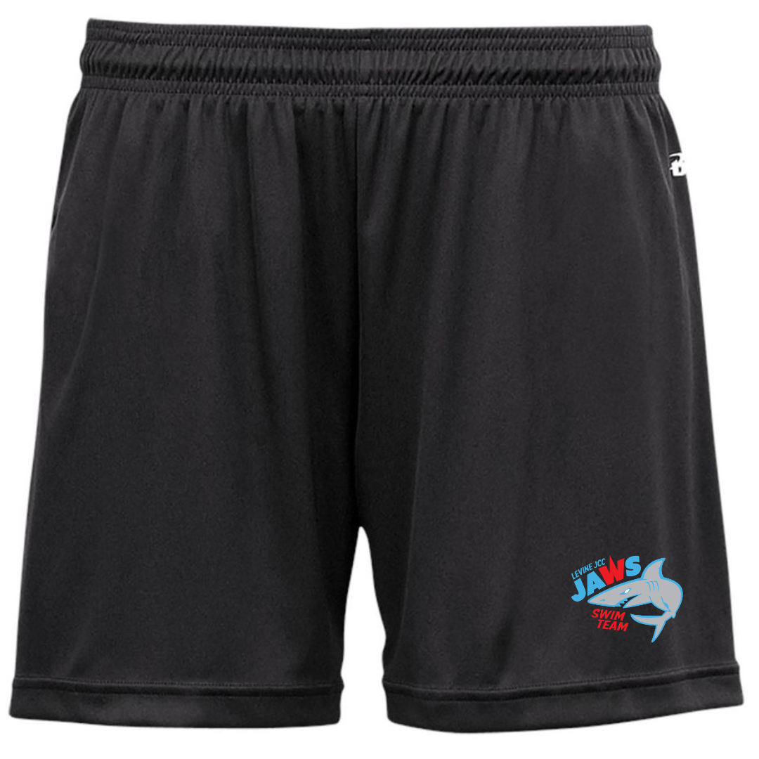 Unisex B-Core 5" Pocketed Shorts (Customized) - Levine JCC - Jaws