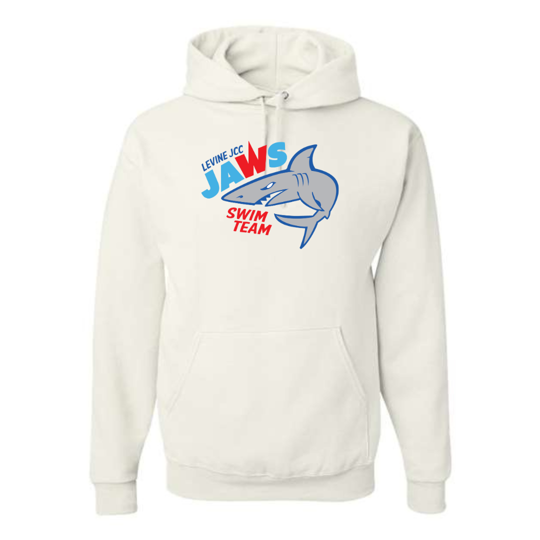 Medium Weight Unisex Hooded Sweatshirt (Customized) - Levine JCC - Jaws